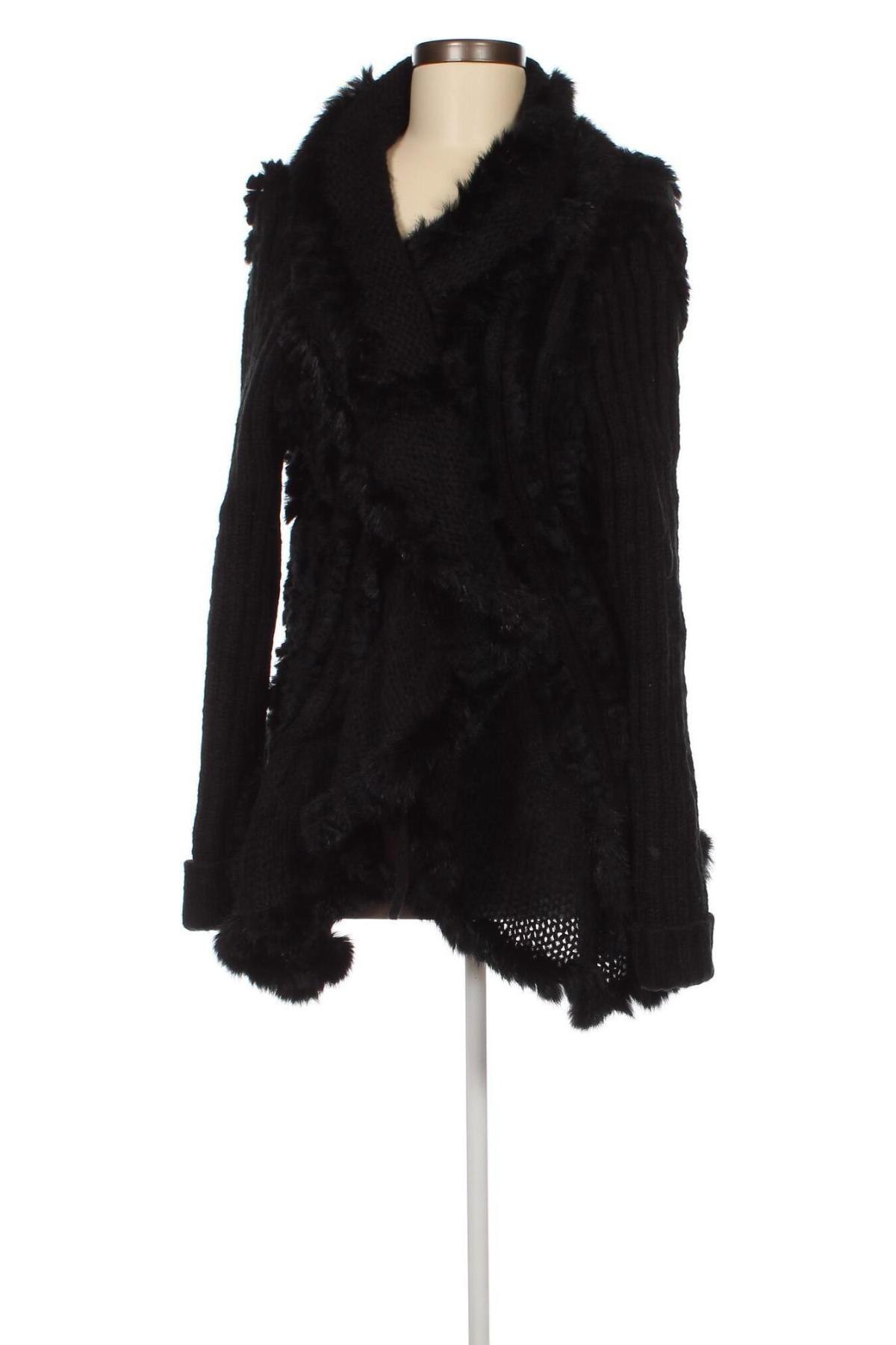 Γυναικεία ζακέτα Sandro Ferrone, Μέγεθος L, Χρώμα Μαύρο, Τιμή 16,72 €