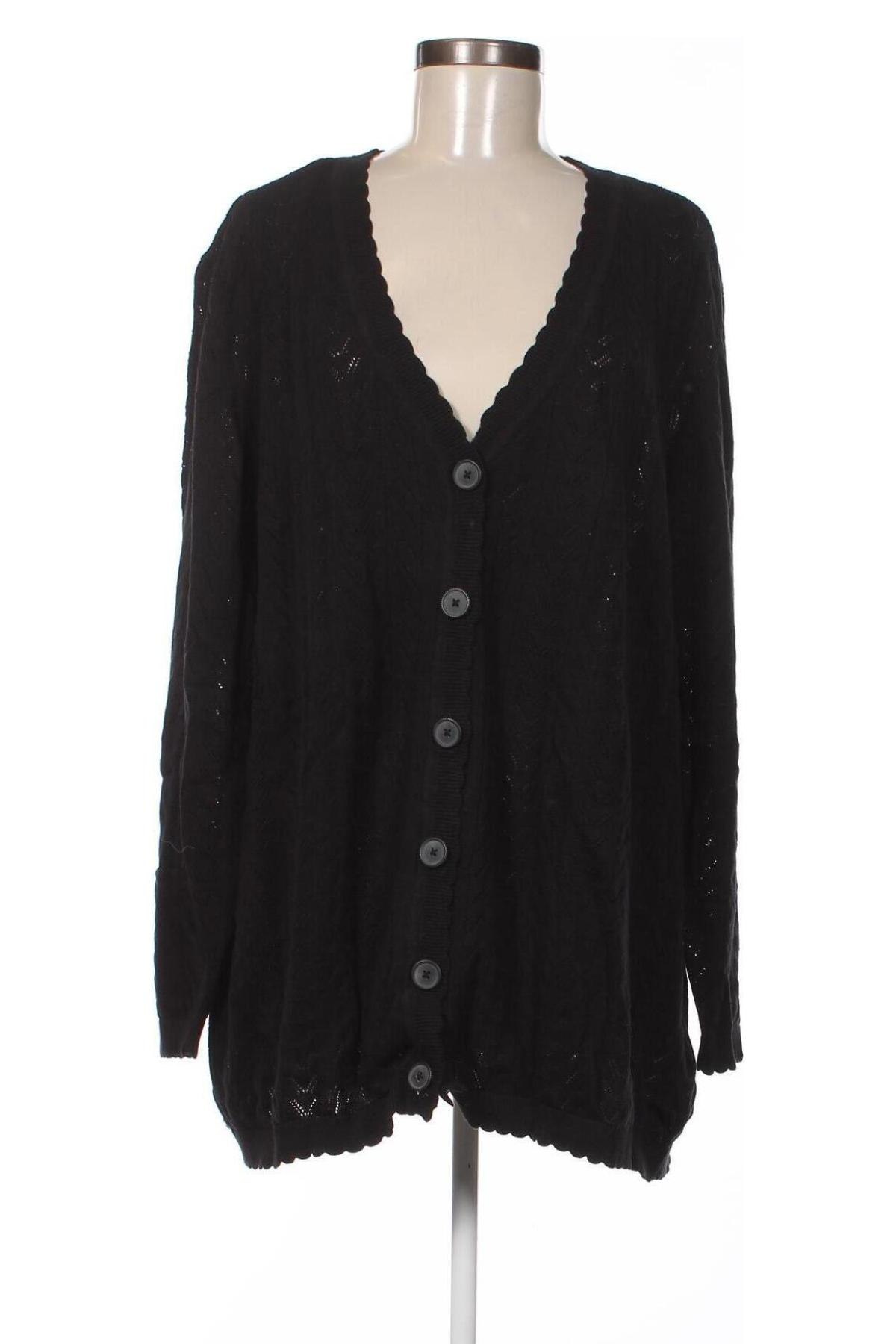 Cardigan de damă Sheego, Mărime XXL, Culoare Negru, Preț 171,32 Lei