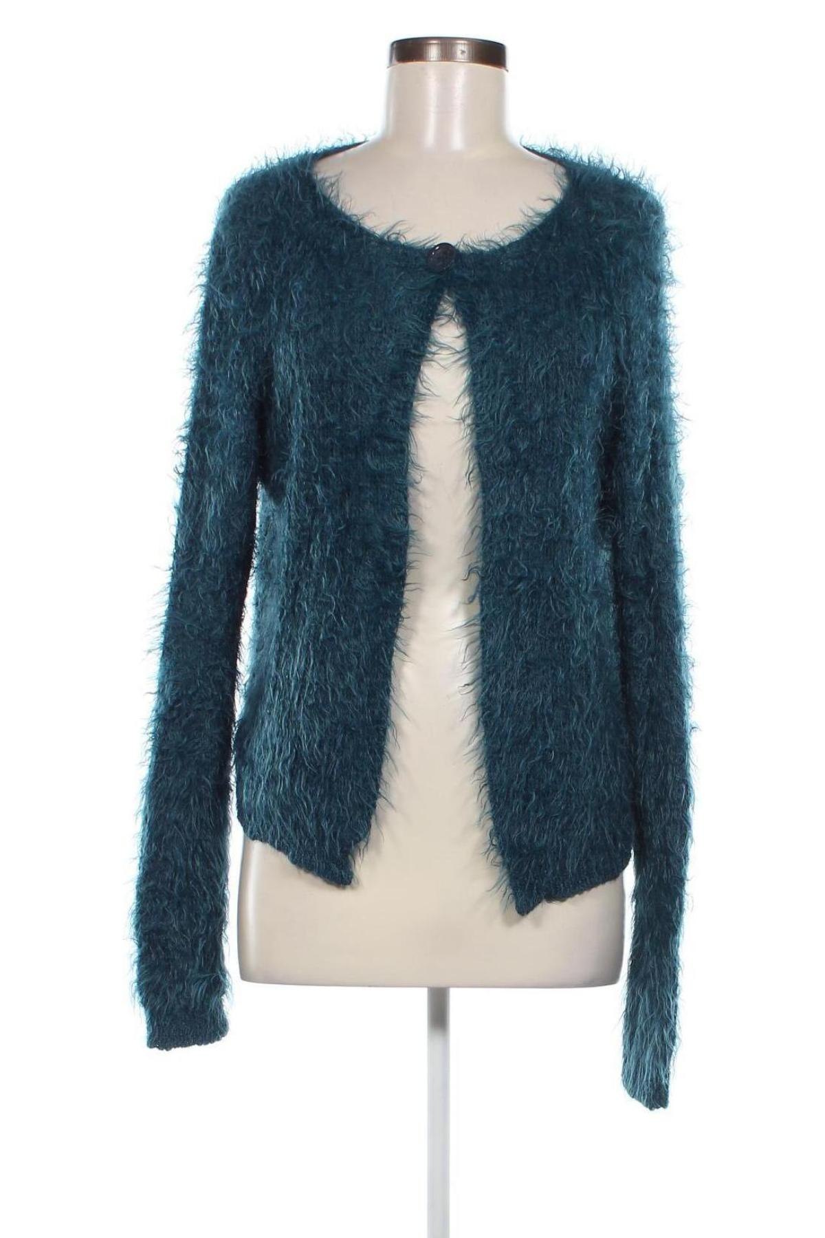 Damen Strickjacke Vestino, Größe XL, Farbe Blau, Preis 5,36 €