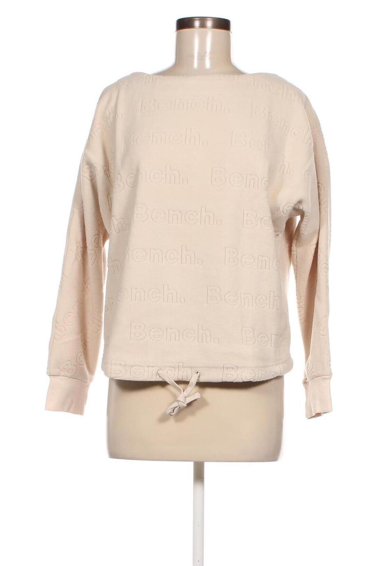 Γυναικεία μπλούζα fleece Bench, Μέγεθος XXS, Χρώμα  Μπέζ, Τιμή 5,57 €