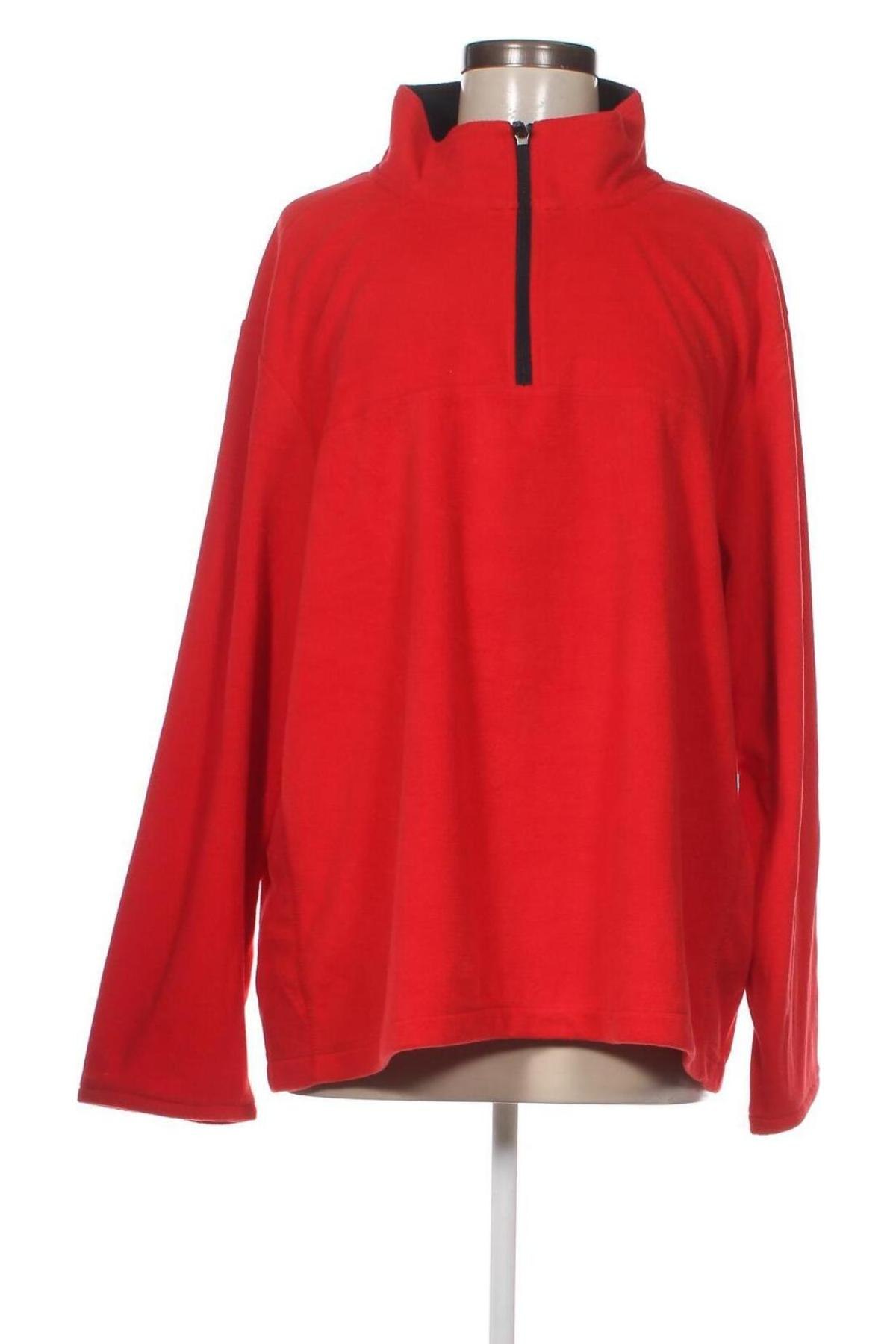 Damen Fleece Shirt Lands' End, Größe XL, Farbe Rot, Preis 16,01 €