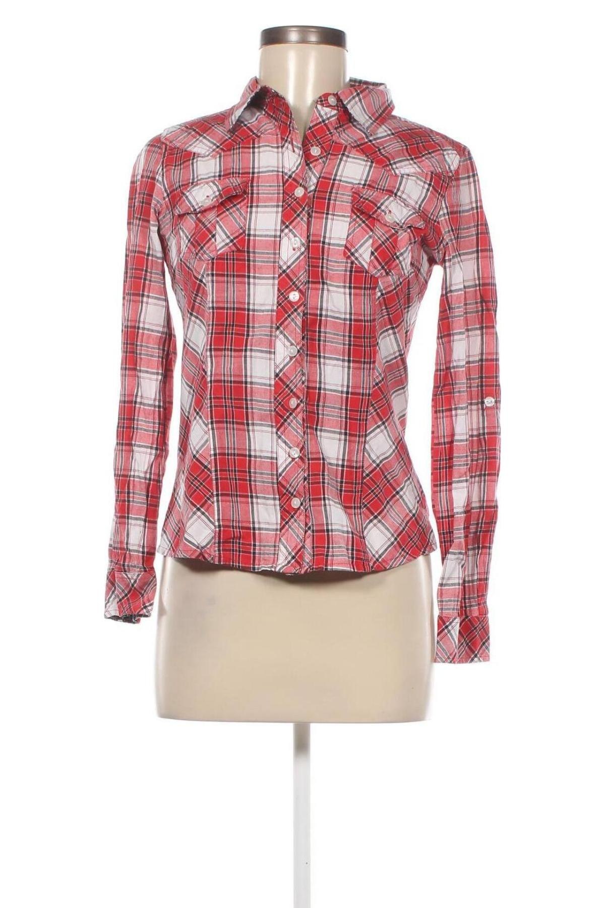 Γυναικείο πουκάμισο, Μέγεθος M, Χρώμα Κόκκινο, Τιμή 2,32 €