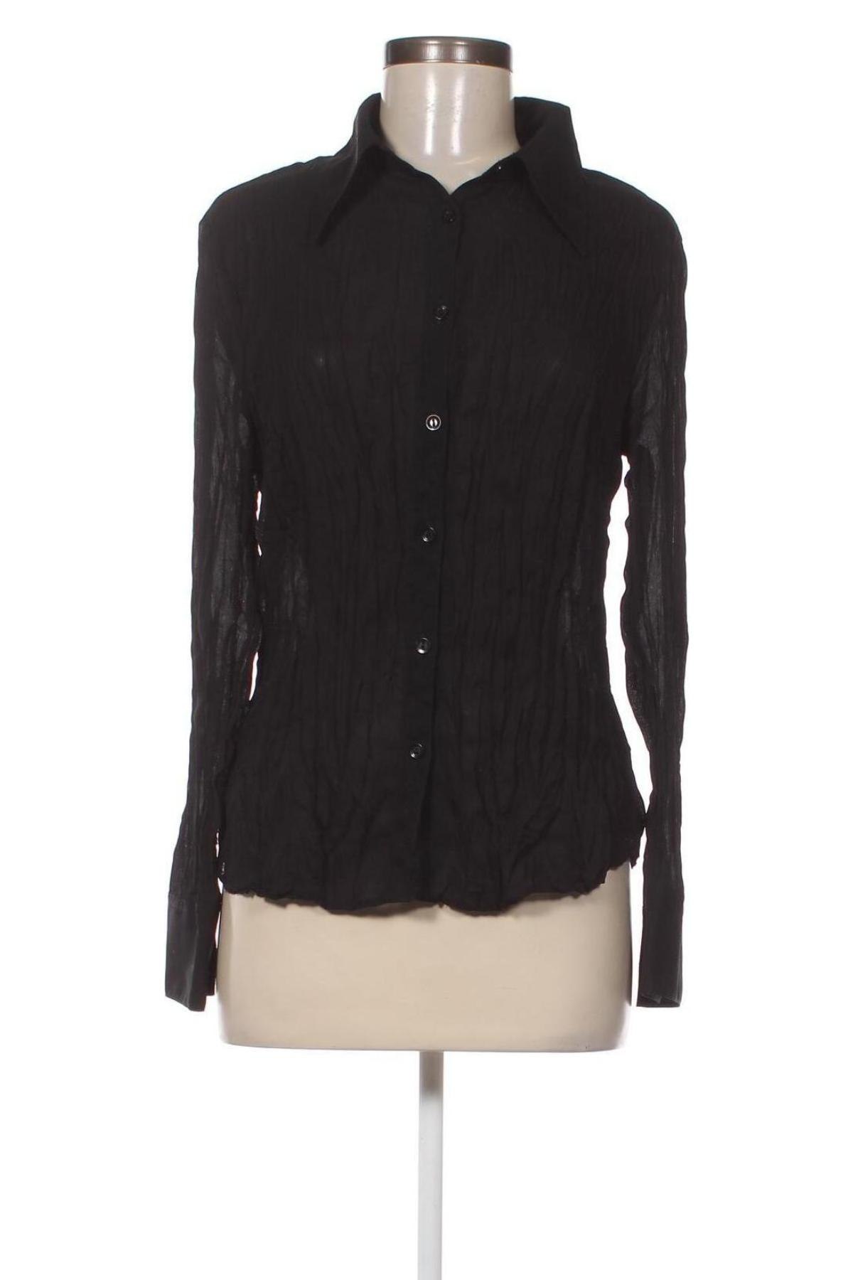 Γυναικείο πουκάμισο, Μέγεθος M, Χρώμα Μαύρο, Τιμή 8,14 €