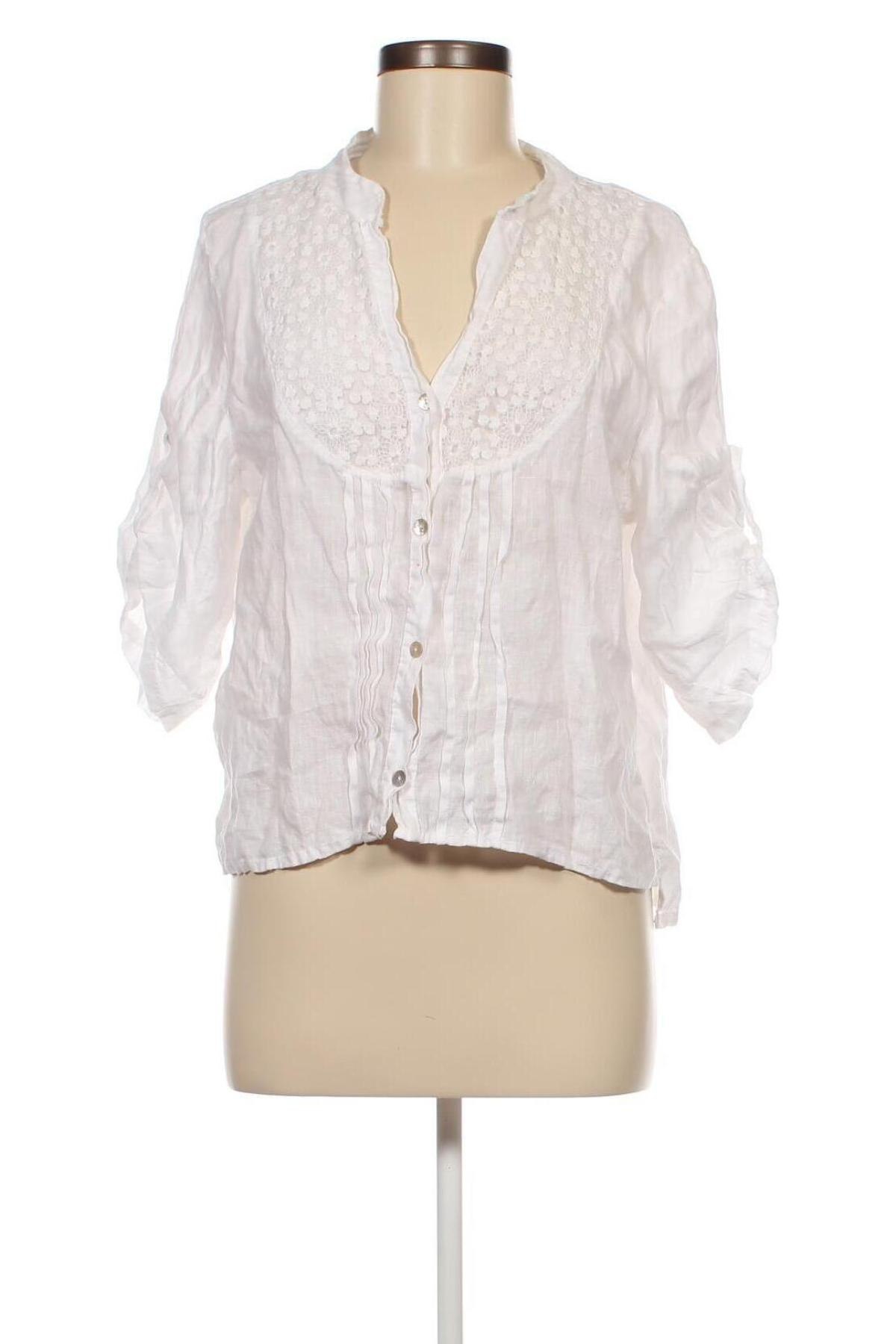 Γυναικείο πουκάμισο, Μέγεθος L, Χρώμα Λευκό, Τιμή 12,79 €
