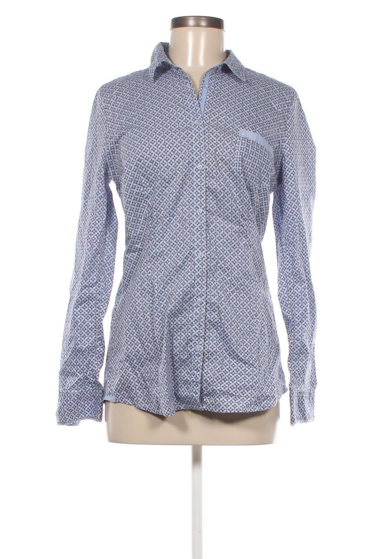 Γυναικείο πουκάμισο Comma,, Μέγεθος M, Χρώμα Μπλέ, Τιμή 8,37 €
