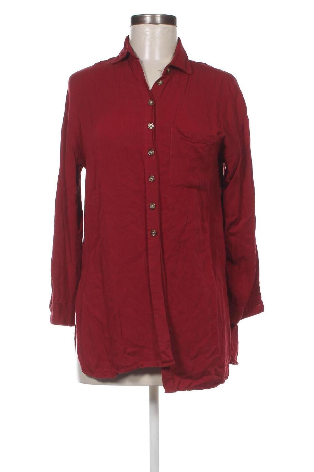 Γυναικείο πουκάμισο Cropp, Μέγεθος S, Χρώμα Κόκκινο, Τιμή 9,15 €