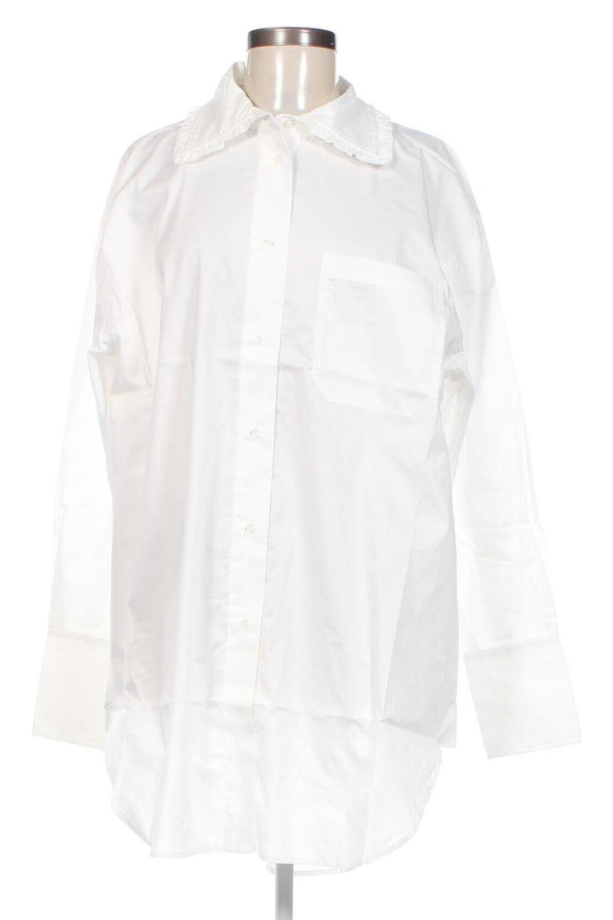 Γυναικείο πουκάμισο Culture, Μέγεθος L, Χρώμα Λευκό, Τιμή 18,93 €
