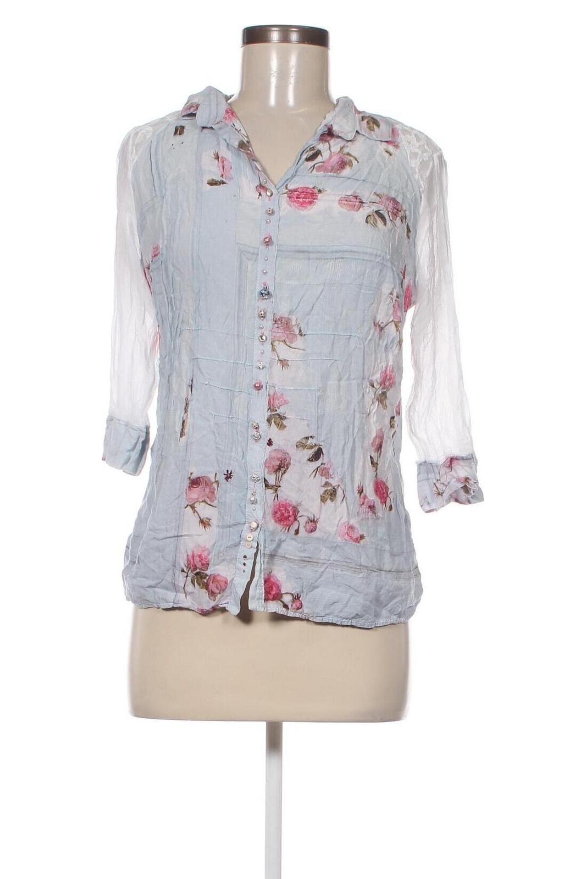 Дамска риза Elisa Cavaletti, Размер S, Цвят Многоцветен, Цена 285,46 лв.