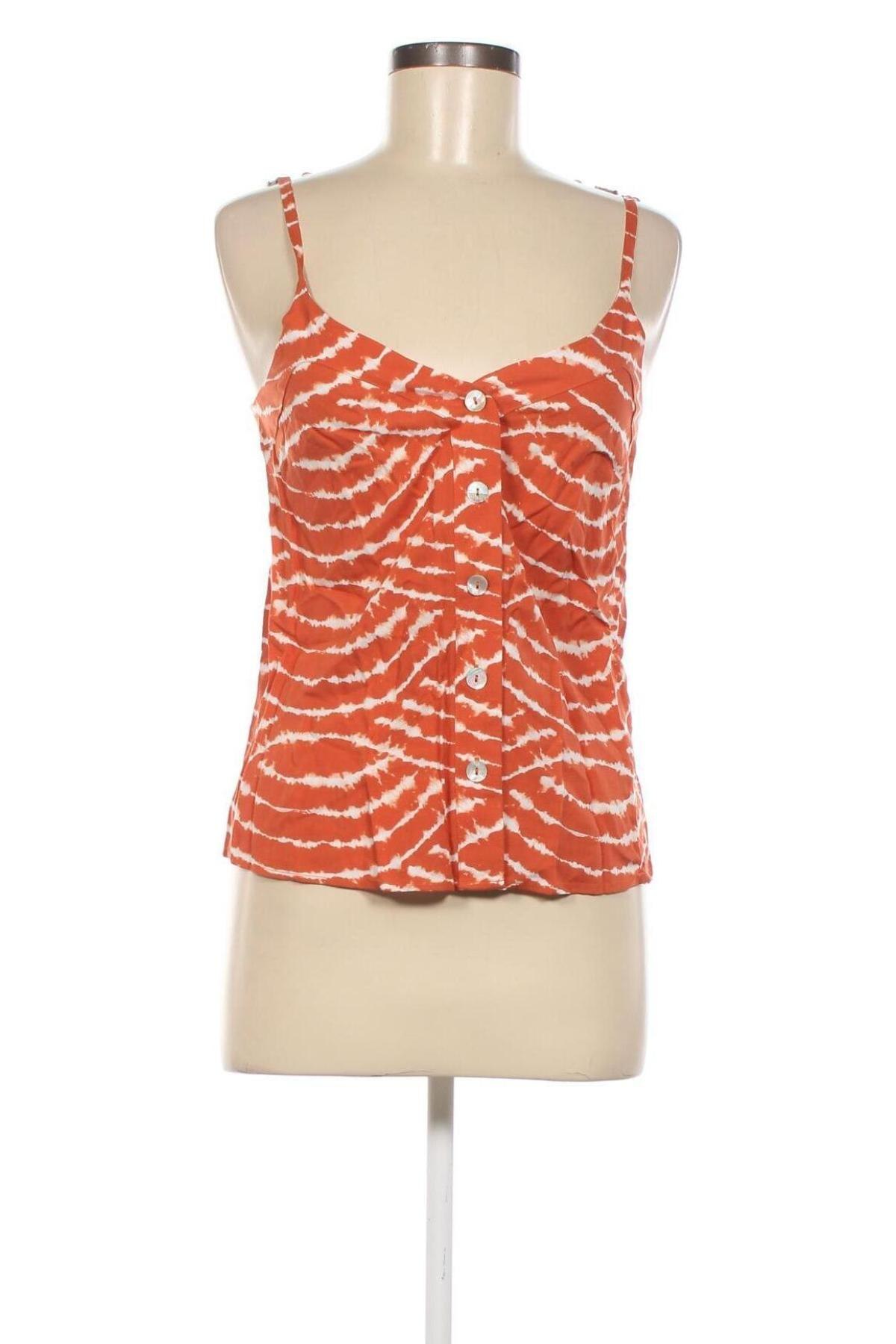 Γυναικείο πουκάμισο Etam, Μέγεθος XS, Χρώμα Πορτοκαλί, Τιμή 7,14 €
