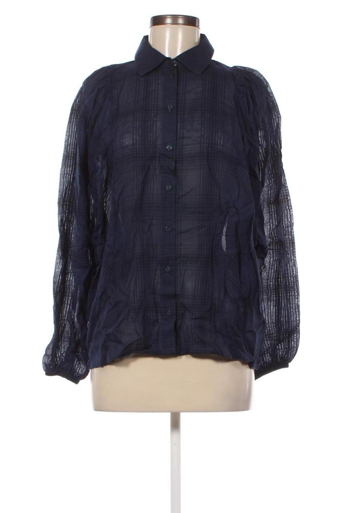 Γυναικείο πουκάμισο Etam, Μέγεθος L, Χρώμα Μπλέ, Τιμή 18,93 €