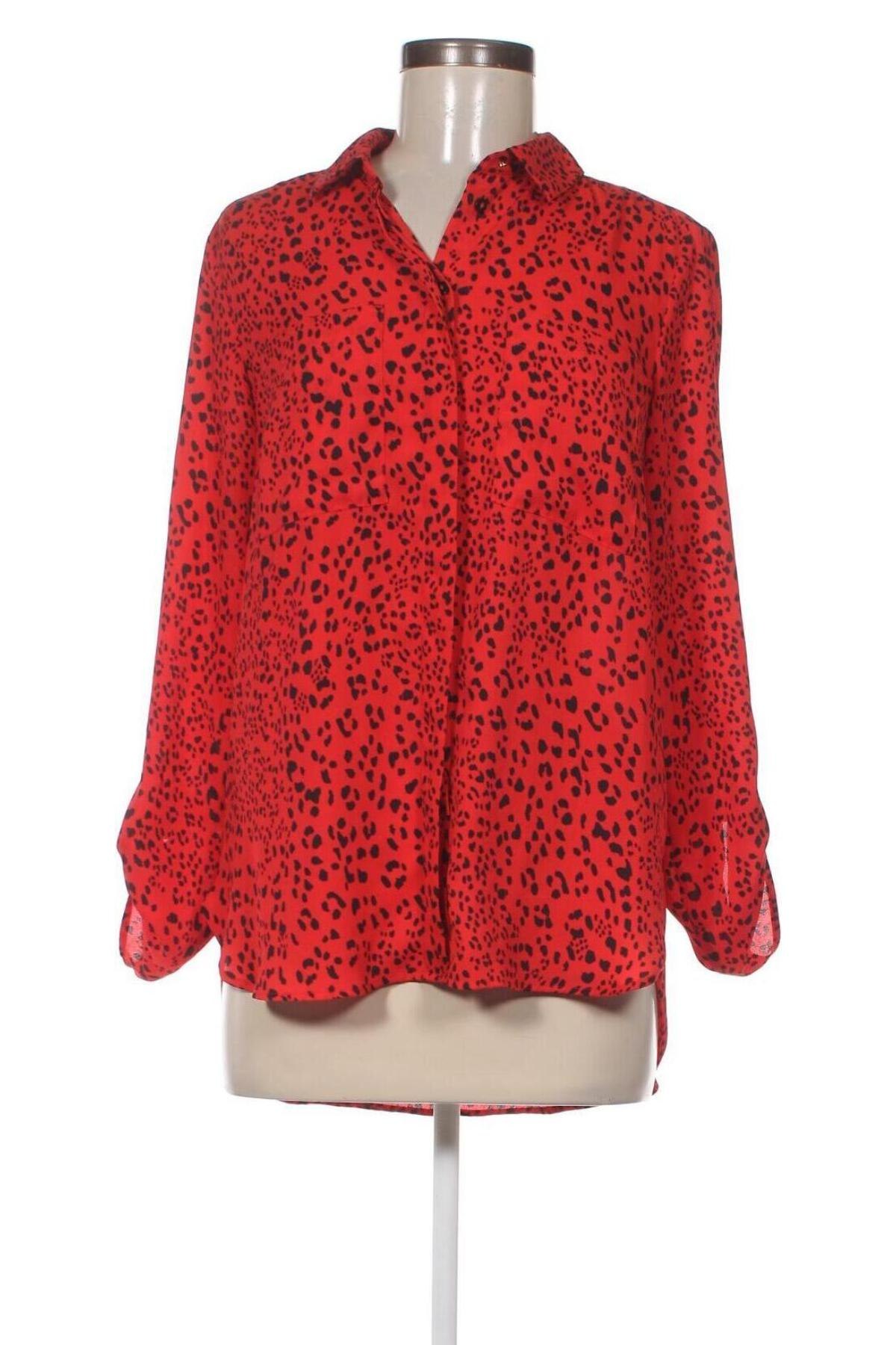 Γυναικείο πουκάμισο F&F, Μέγεθος M, Χρώμα Κόκκινο, Τιμή 4,73 €