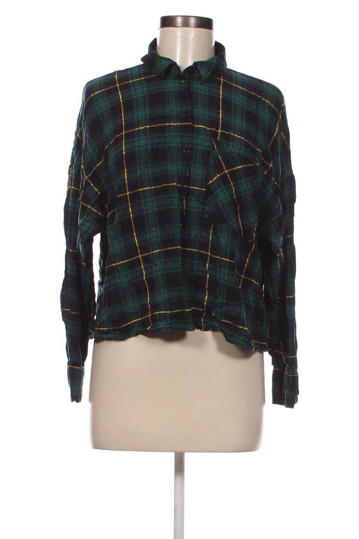 Γυναικείο πουκάμισο Fb Sister, Μέγεθος M, Χρώμα Πολύχρωμο, Τιμή 3,56 €