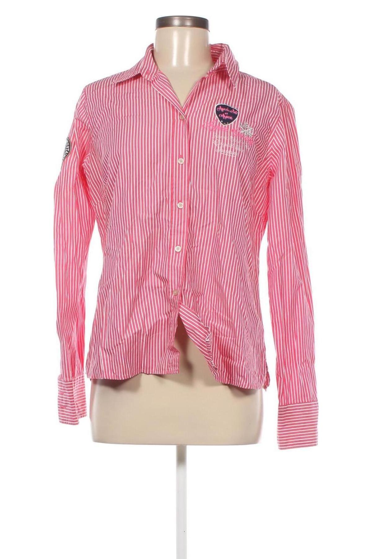 Γυναικείο πουκάμισο Franco Callegari, Μέγεθος L, Χρώμα Ρόζ , Τιμή 2,78 €
