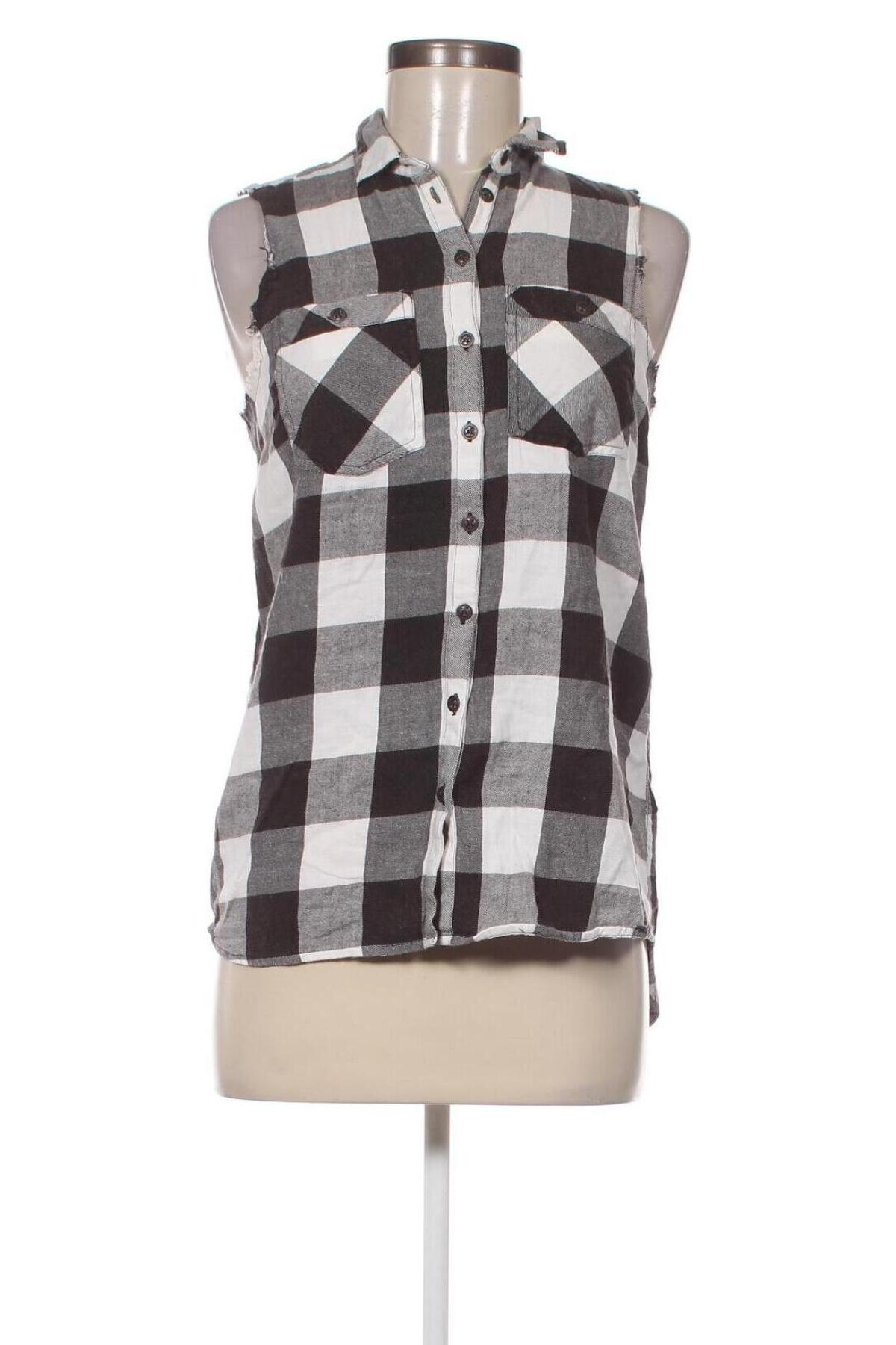 Γυναικείο πουκάμισο Gina Tricot, Μέγεθος XS, Χρώμα Πολύχρωμο, Τιμή 4,70 €
