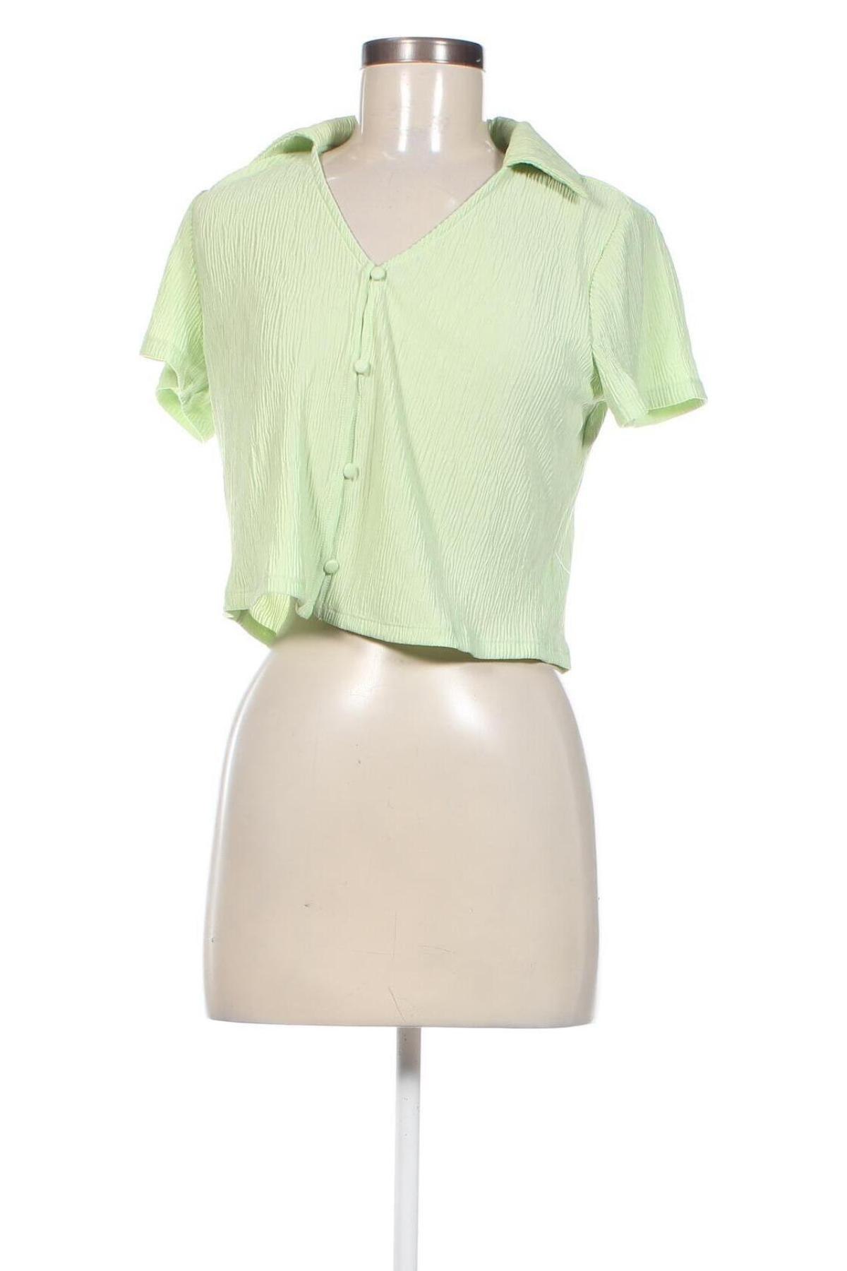 Γυναικείο πουκάμισο Glamorous, Μέγεθος M, Χρώμα Πράσινο, Τιμή 11,13 €