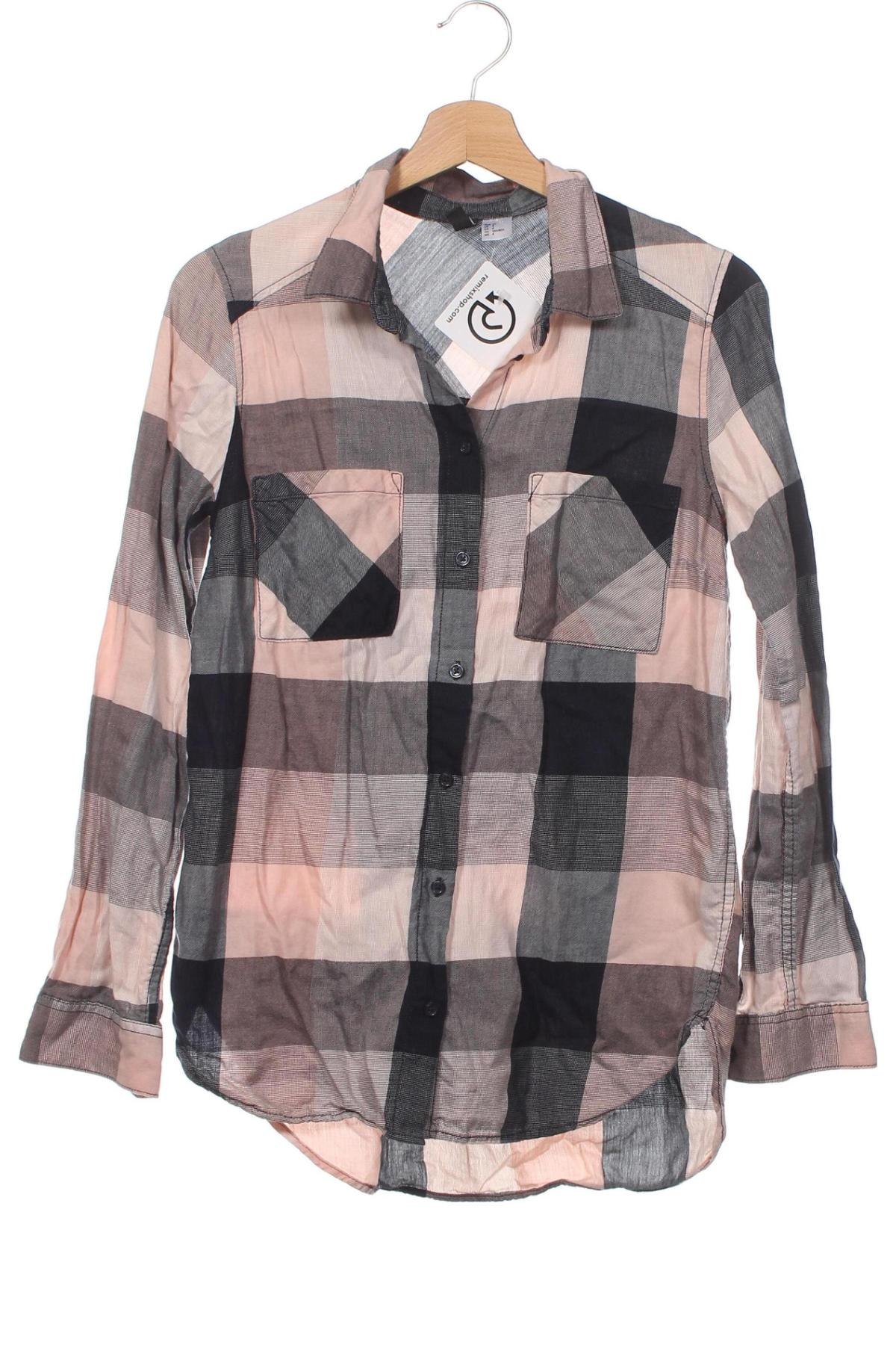 Dámska košeľa  H&M Divided, Veľkosť XS, Farba Viacfarebná, Cena  3,84 €