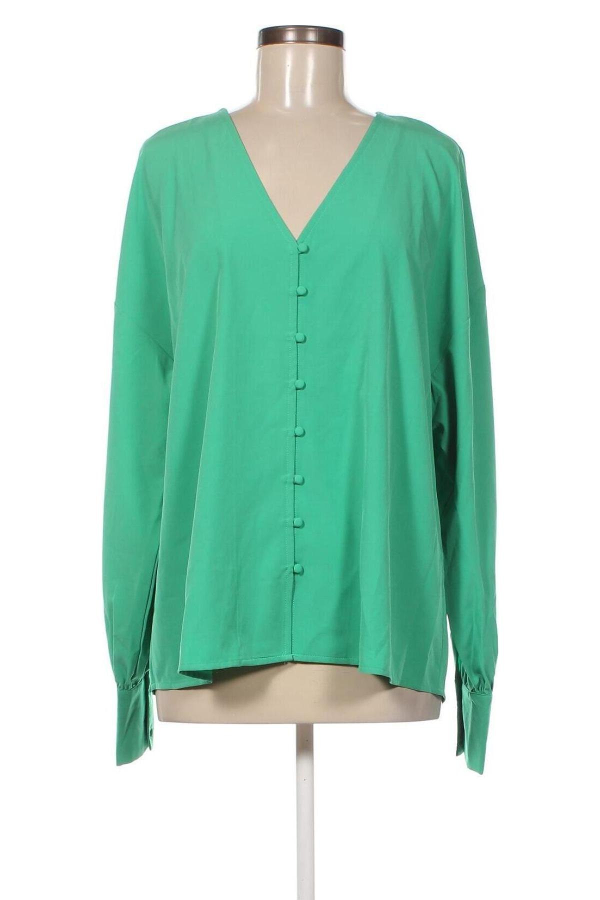 Γυναικείο πουκάμισο In the style, Μέγεθος M, Χρώμα Πράσινο, Τιμή 5,77 €