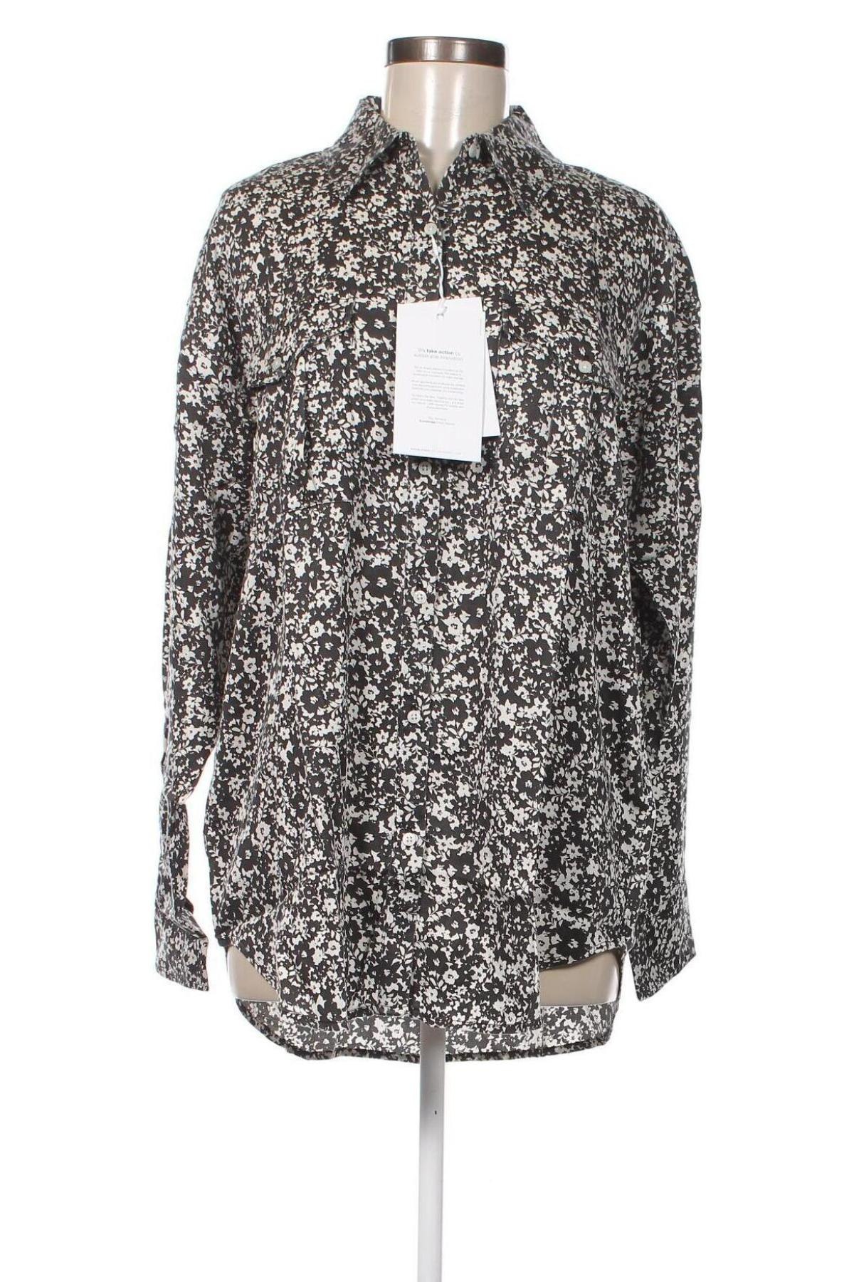 Γυναικείο πουκάμισο Knowledge Cotton Apparel, Μέγεθος XL, Χρώμα Πολύχρωμο, Τιμή 28,39 €