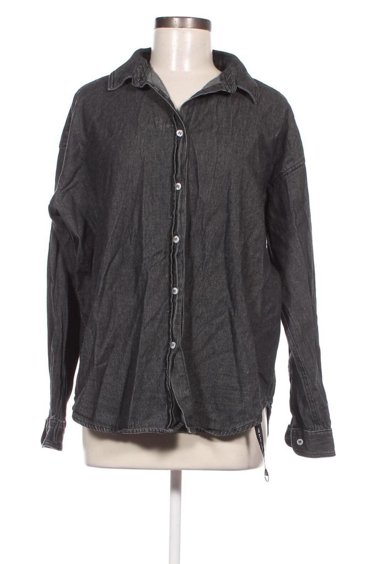 Γυναικείο πουκάμισο Lager 157, Μέγεθος L, Χρώμα Γκρί, Τιμή 6,16 €