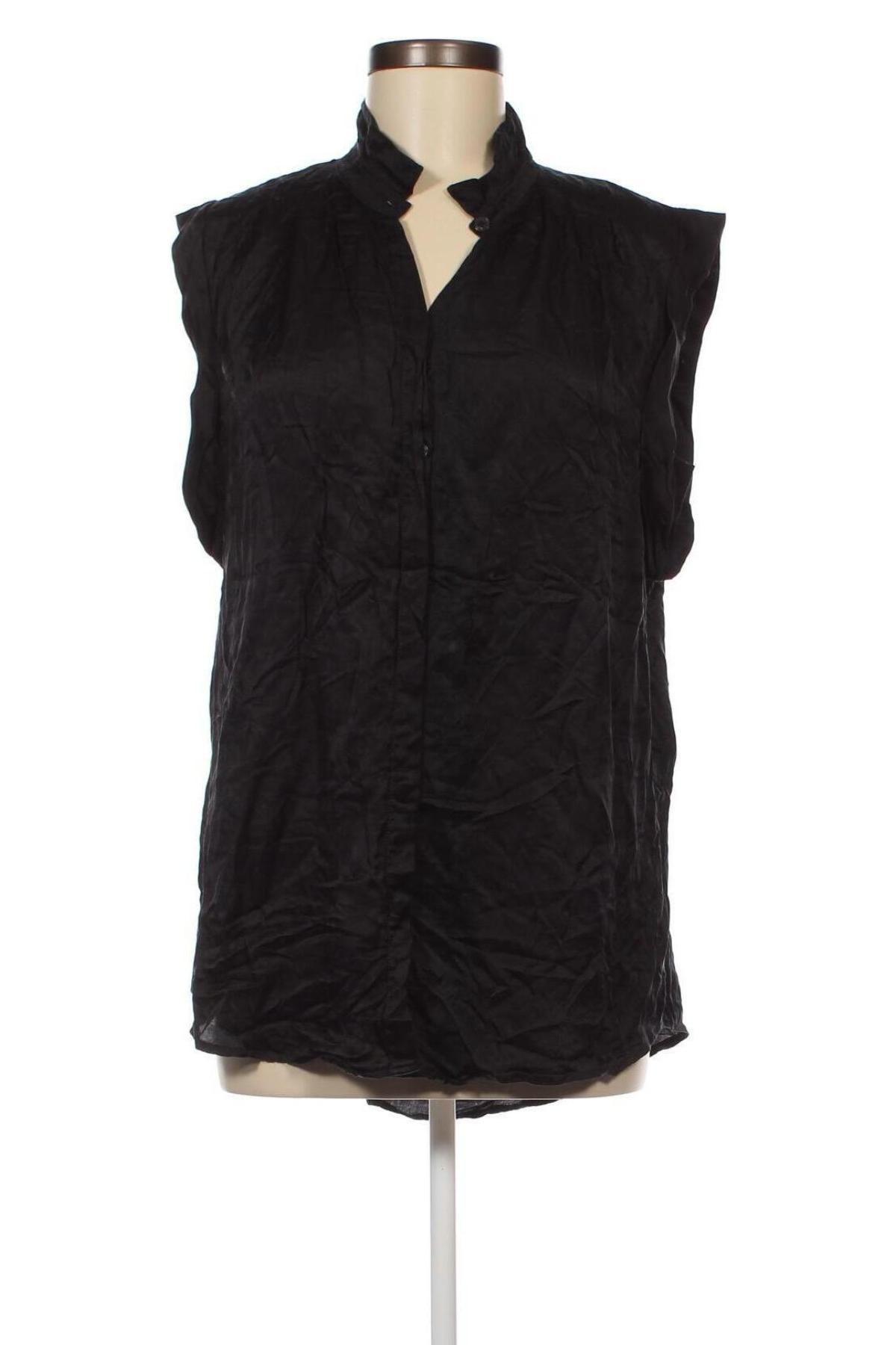 Γυναικείο πουκάμισο Marc Aurel, Μέγεθος L, Χρώμα Μαύρο, Τιμή 19,60 €