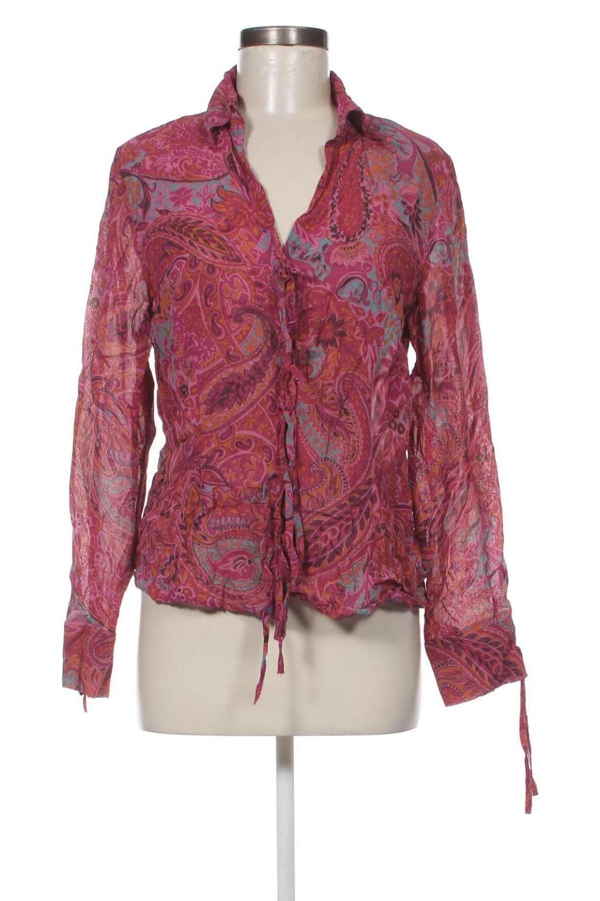 Γυναικείο πουκάμισο Marks & Spencer, Μέγεθος L, Χρώμα Πολύχρωμο, Τιμή 5,89 €