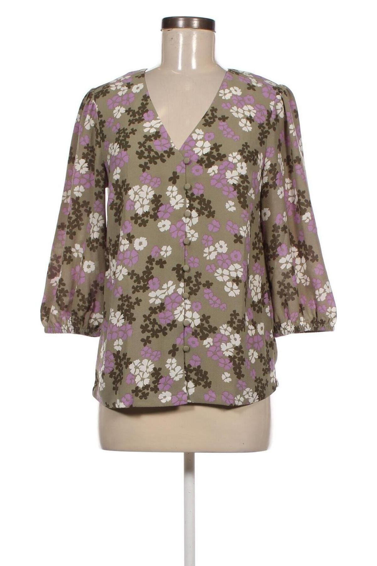 Γυναικείο πουκάμισο Marks & Spencer, Μέγεθος S, Χρώμα Πολύχρωμο, Τιμή 4,18 €