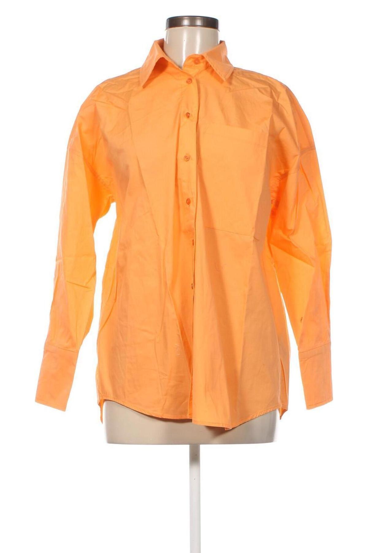 Γυναικείο πουκάμισο Moves by Minimum, Μέγεθος XS, Χρώμα Πορτοκαλί, Τιμή 26,82 €