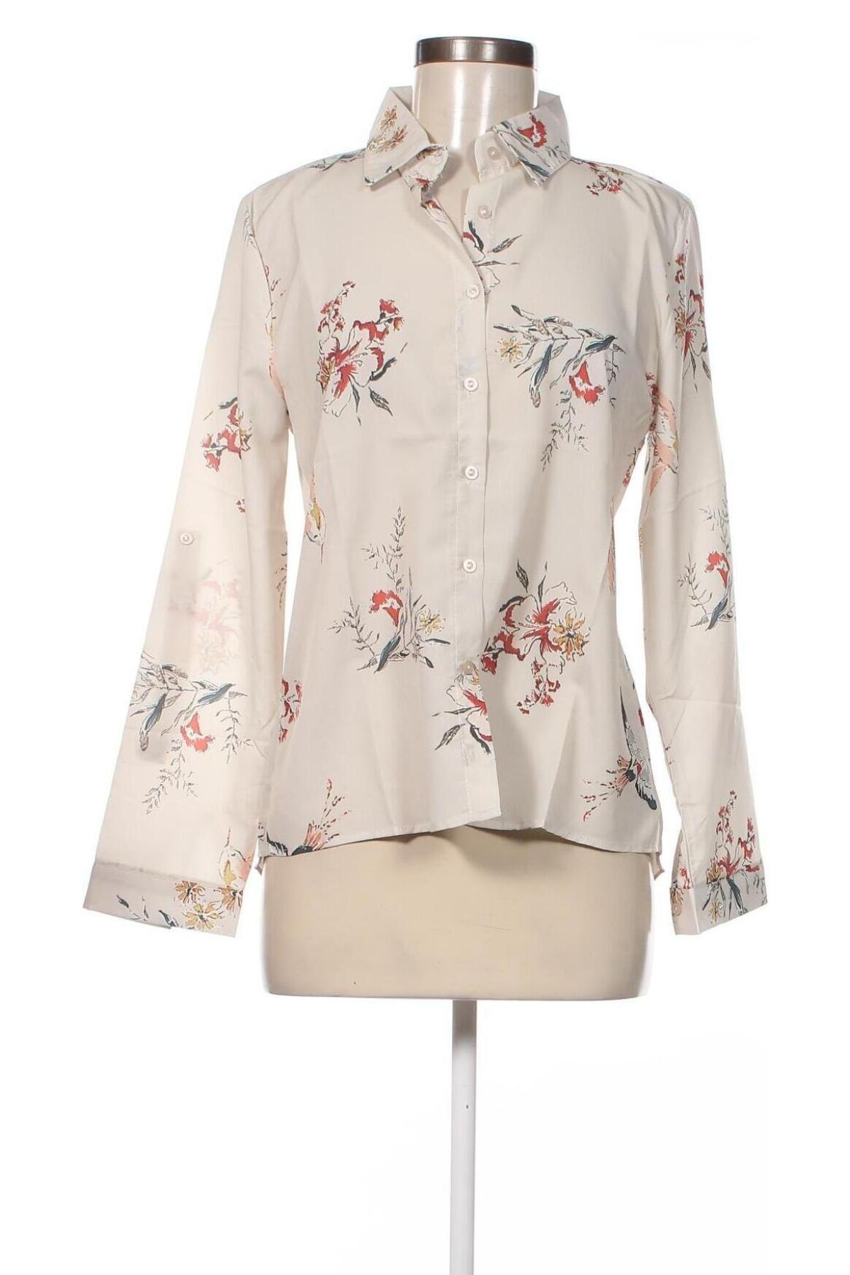 Γυναικείο πουκάμισο New Laviva, Μέγεθος M, Χρώμα  Μπέζ, Τιμή 17,86 €