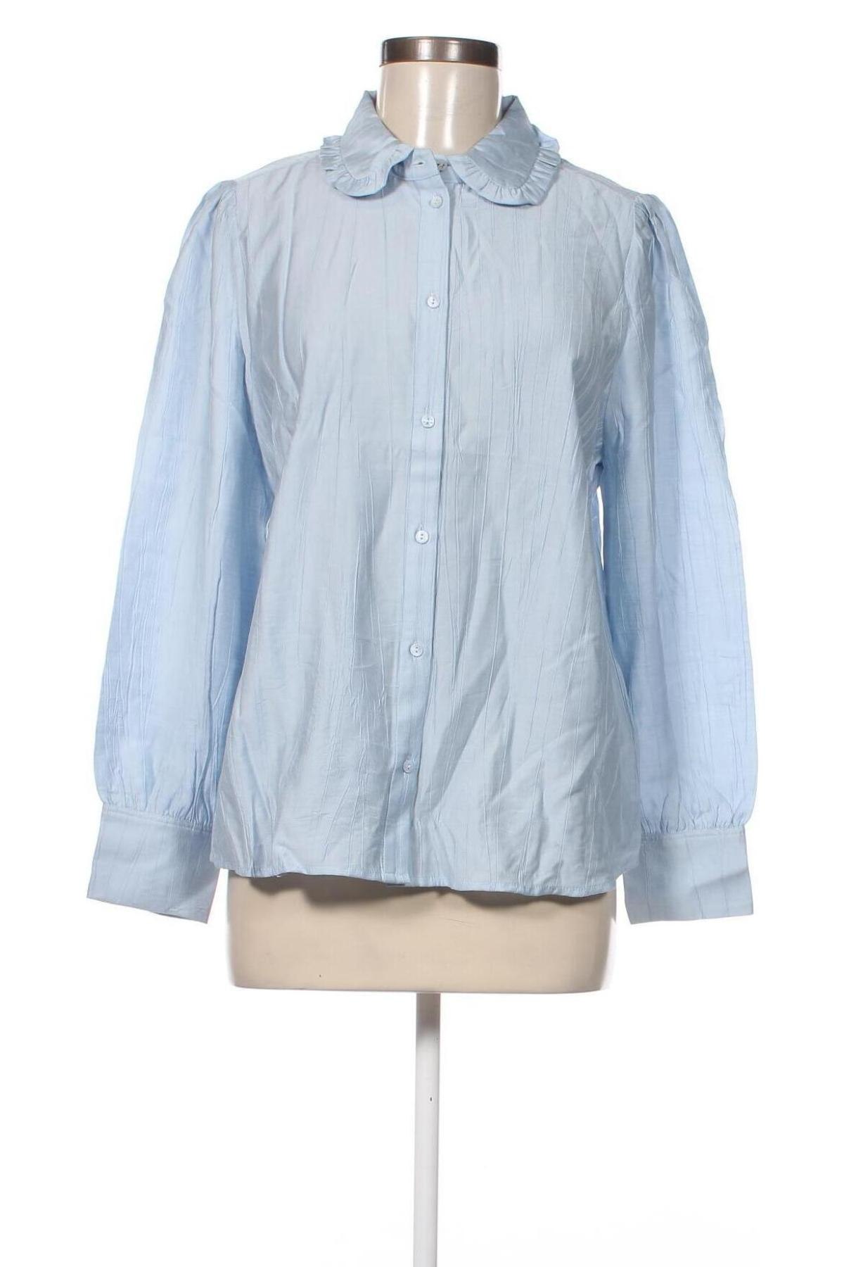 Γυναικείο πουκάμισο Noa Noa, Μέγεθος L, Χρώμα Μπλέ, Τιμή 29,97 €