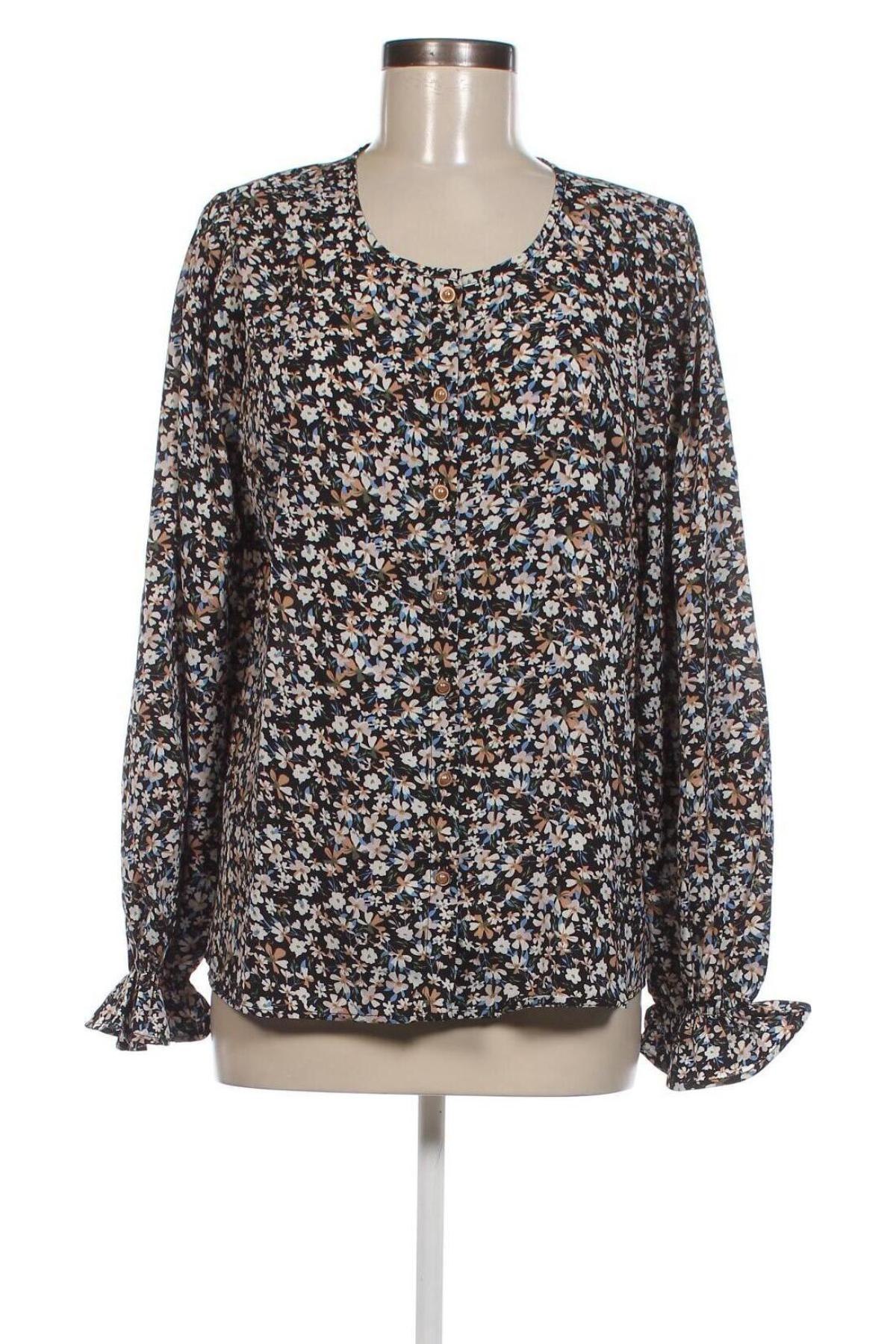 Γυναικείο πουκάμισο Numph, Μέγεθος M, Χρώμα Πολύχρωμο, Τιμή 40,49 €