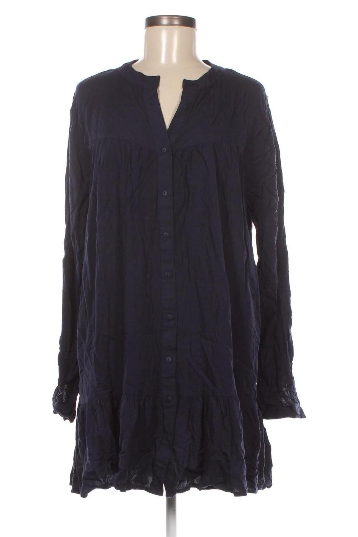 Γυναικείο πουκάμισο ONLY Carmakoma, Μέγεθος XL, Χρώμα Μπλέ, Τιμή 9,24 €