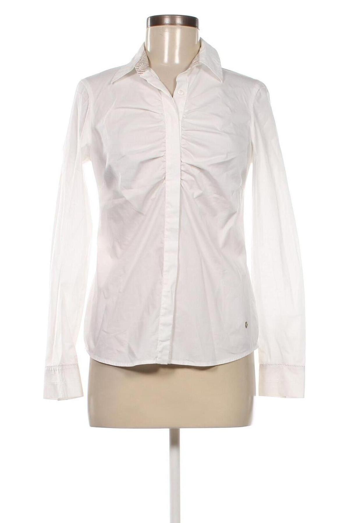 Γυναικείο πουκάμισο Olsen, Μέγεθος XS, Χρώμα Λευκό, Τιμή 17,94 €