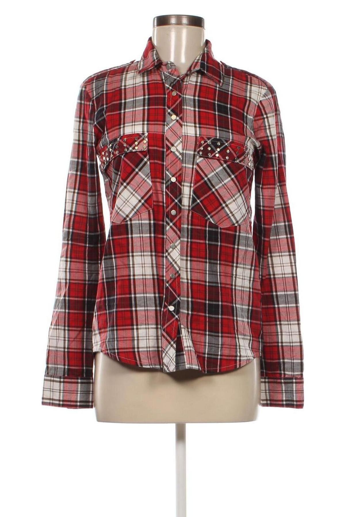 Γυναικείο πουκάμισο Pimkie, Μέγεθος S, Χρώμα Πολύχρωμο, Τιμή 4,33 €