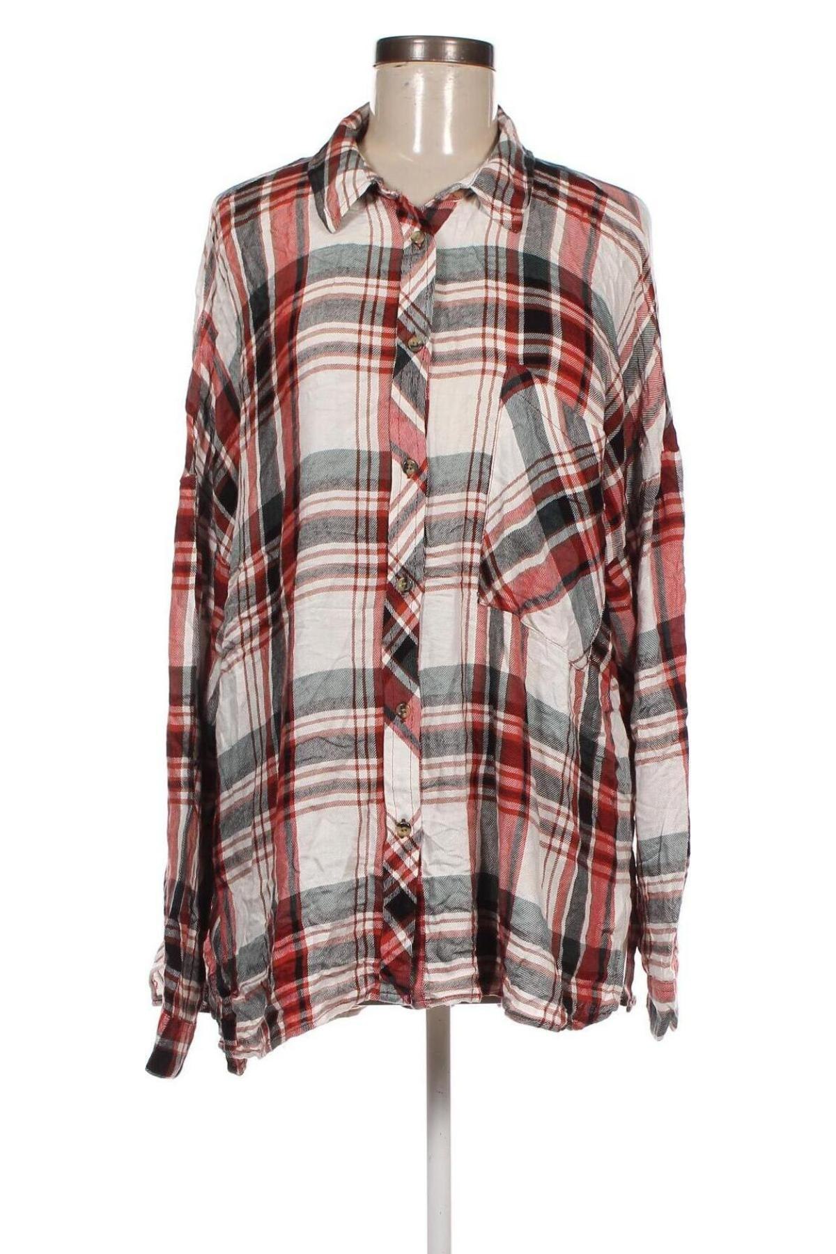 Γυναικείο πουκάμισο Primark, Μέγεθος XL, Χρώμα Πολύχρωμο, Τιμή 3,71 €