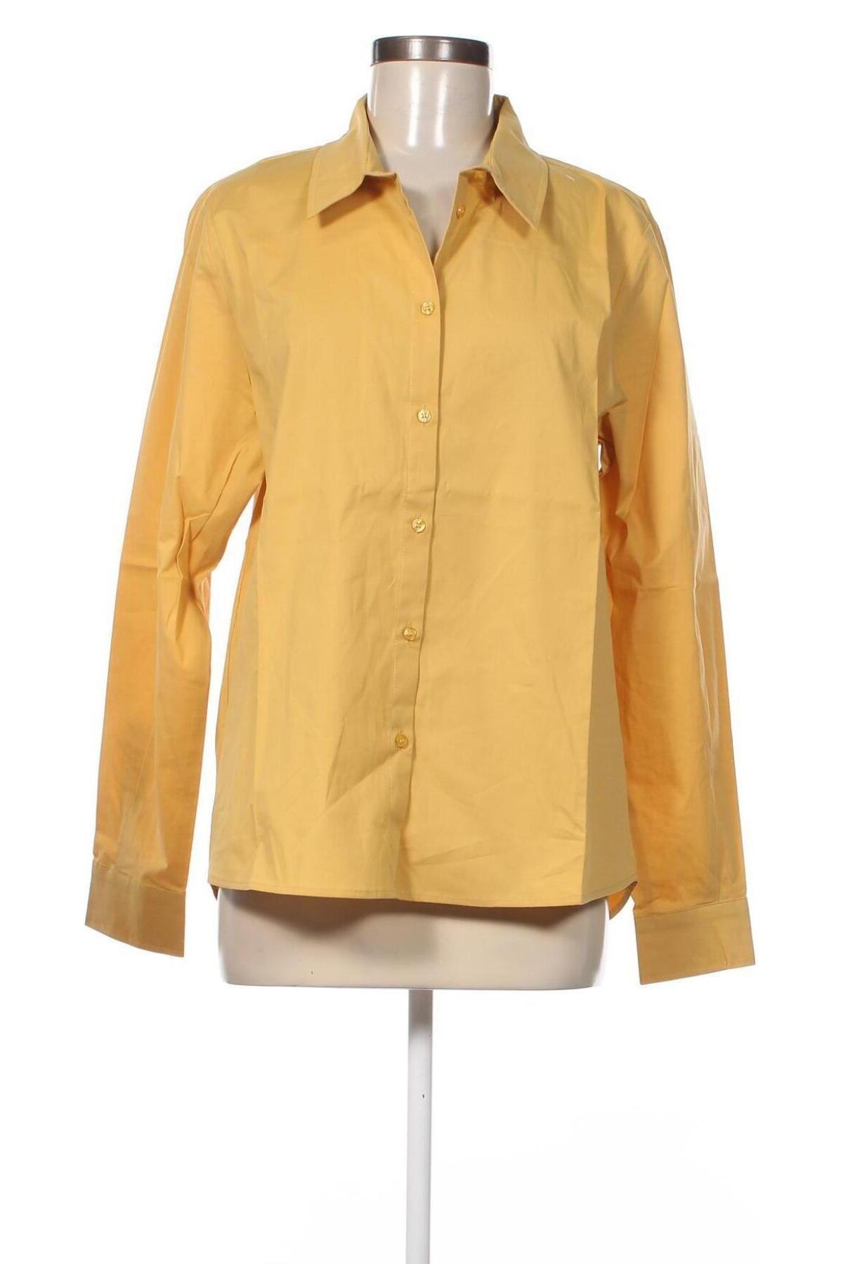 Дамска риза Re.draft, Размер L, Цвят Жълт, Цена 25,20 лв.