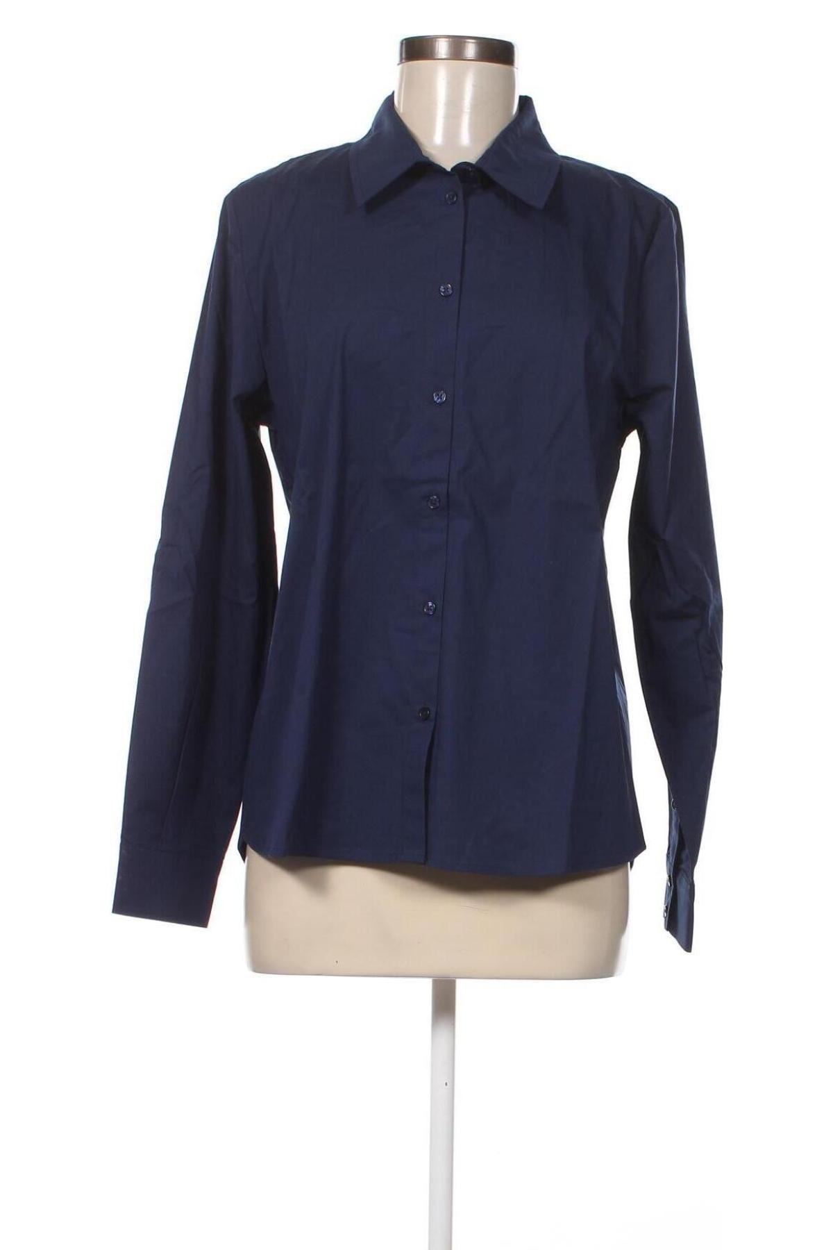 Γυναικείο πουκάμισο Re.draft, Μέγεθος M, Χρώμα Μπλέ, Τιμή 37,11 €