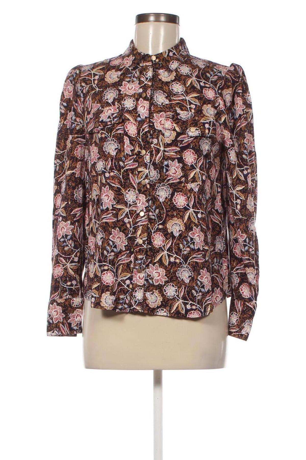 Γυναικείο πουκάμισο SUNCOO, Μέγεθος S, Χρώμα Πολύχρωμο, Τιμή 17,88 €