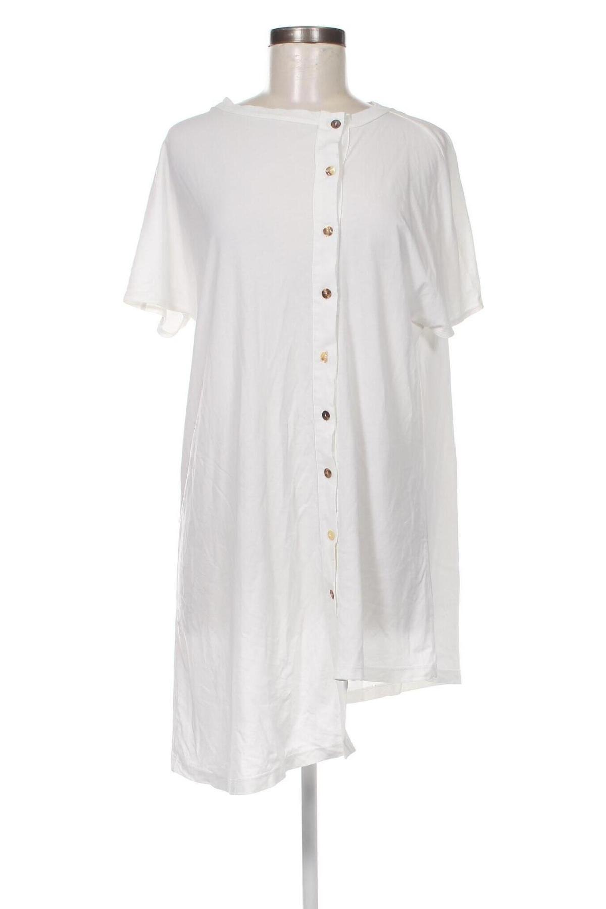 Дамска риза Sarah Pacini, Размер M, Цвят Екрю, Цена 22,50 лв.