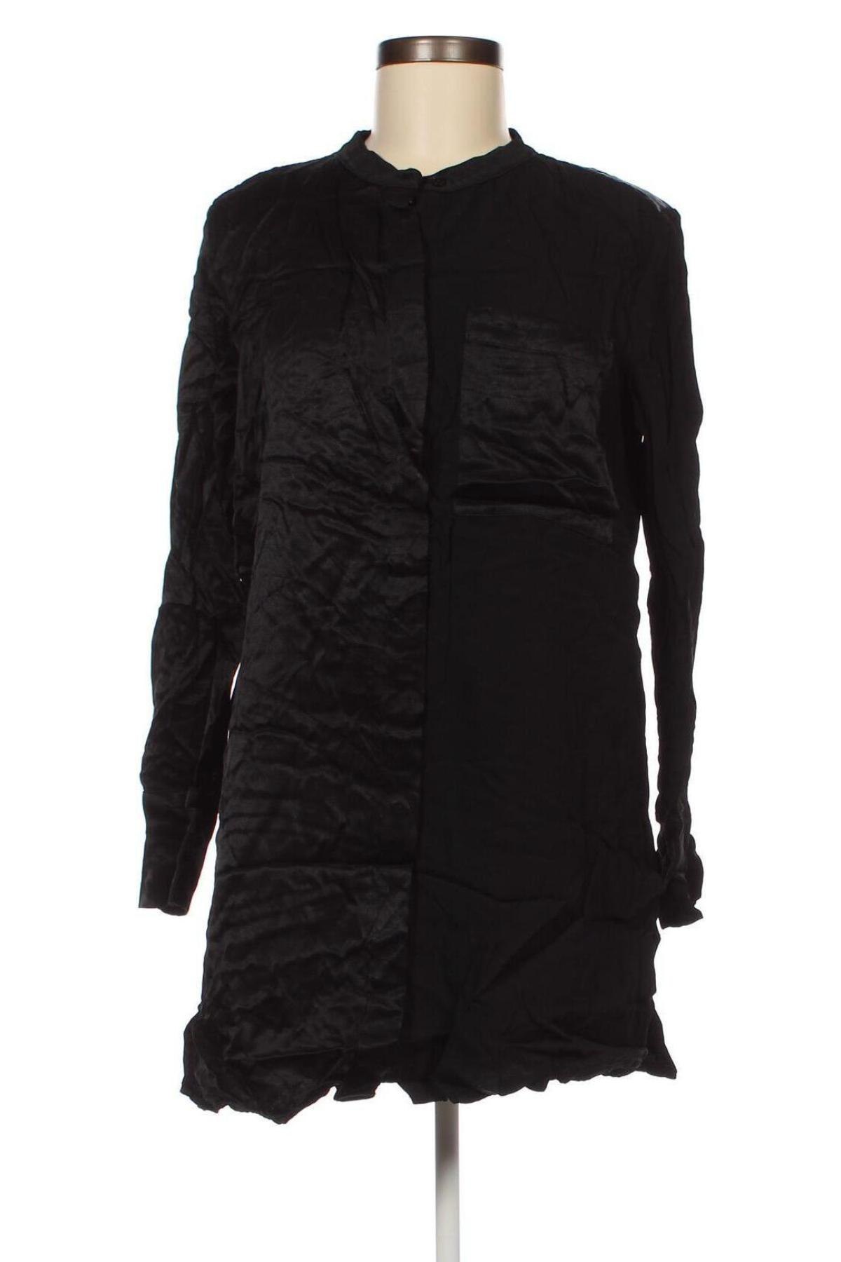 Γυναικείο πουκάμισο Someday., Μέγεθος M, Χρώμα Μαύρο, Τιμή 4,31 €