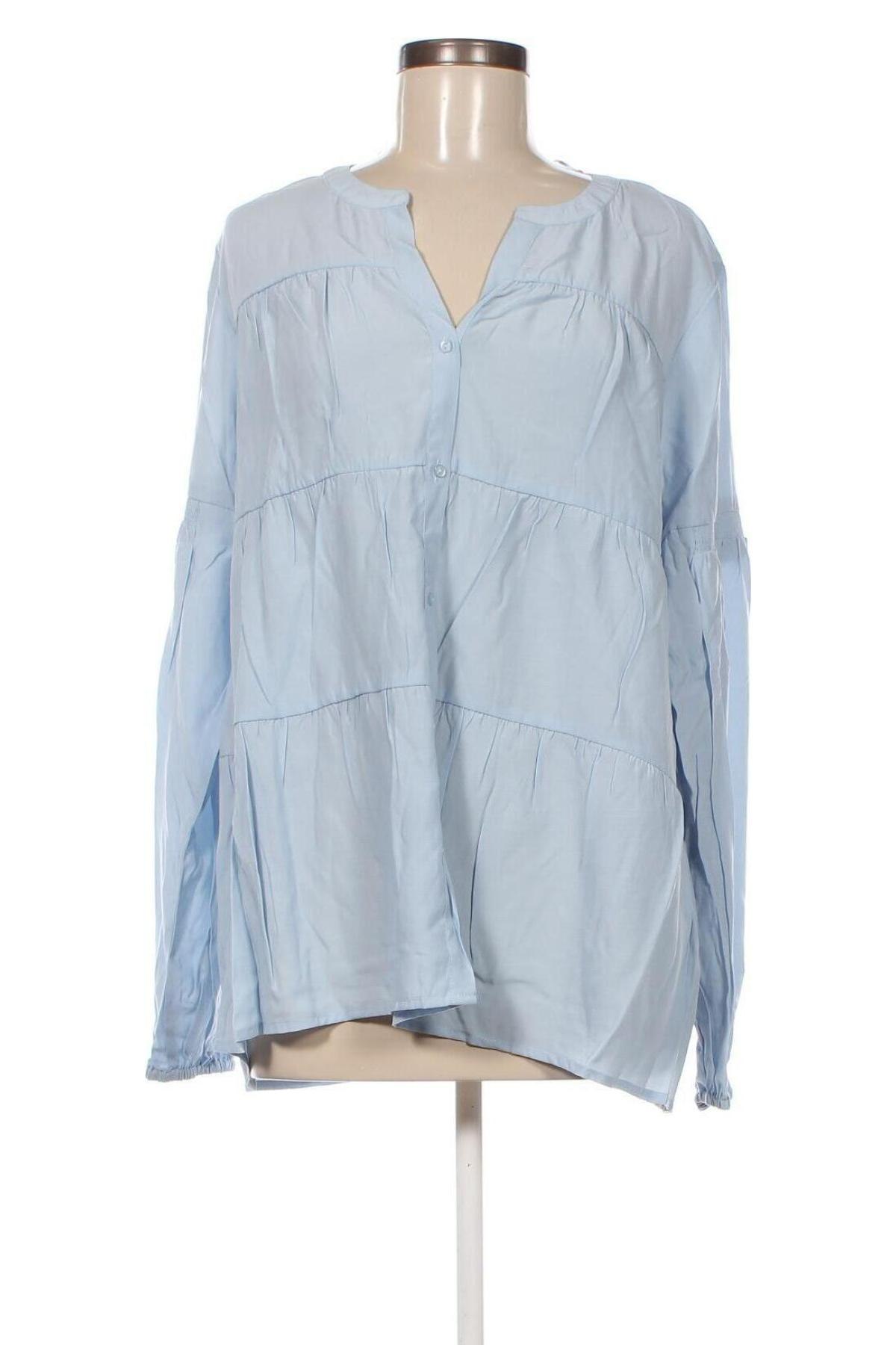 Γυναικείο πουκάμισο Soya Concept, Μέγεθος XL, Χρώμα Μπλέ, Τιμή 9,65 €