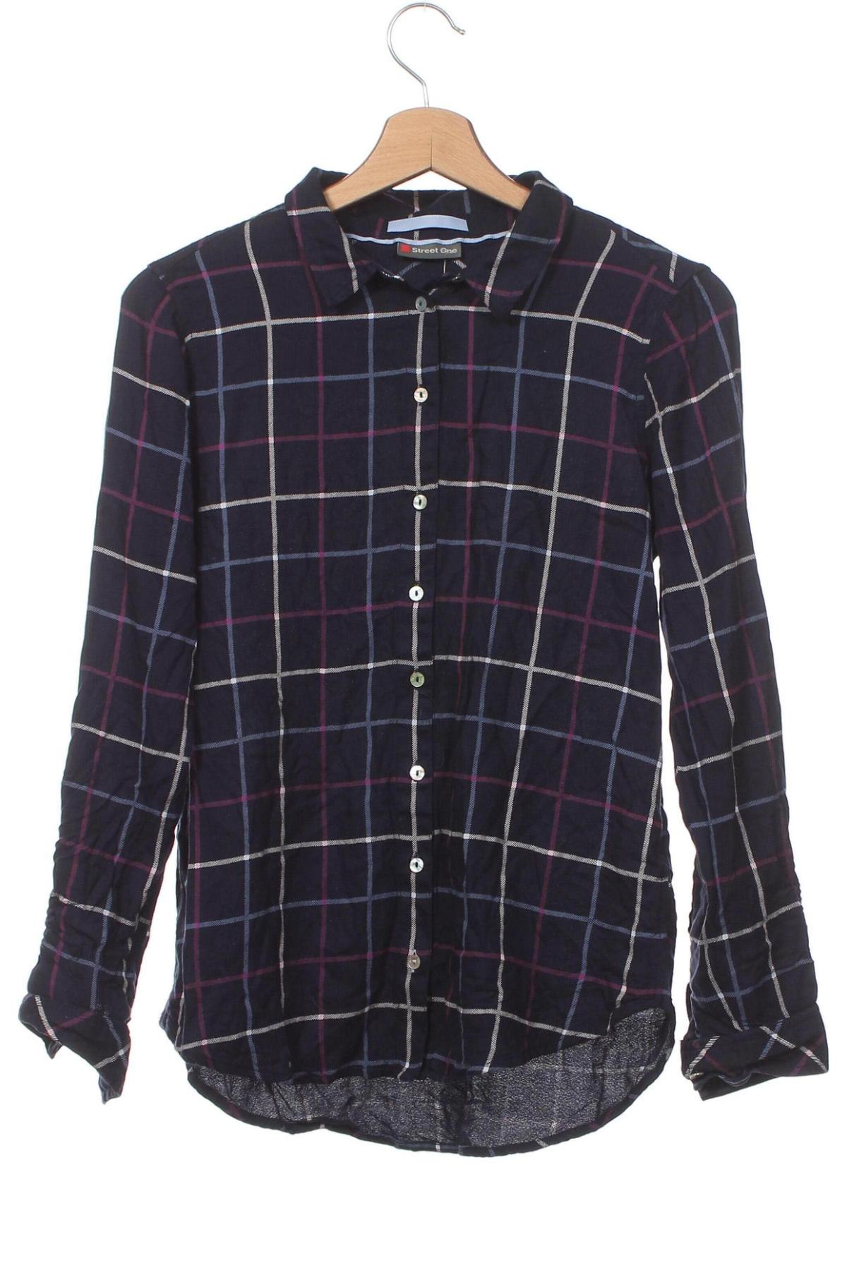 Γυναικείο πουκάμισο Street One, Μέγεθος XS, Χρώμα Πολύχρωμο, Τιμή 2,78 €
