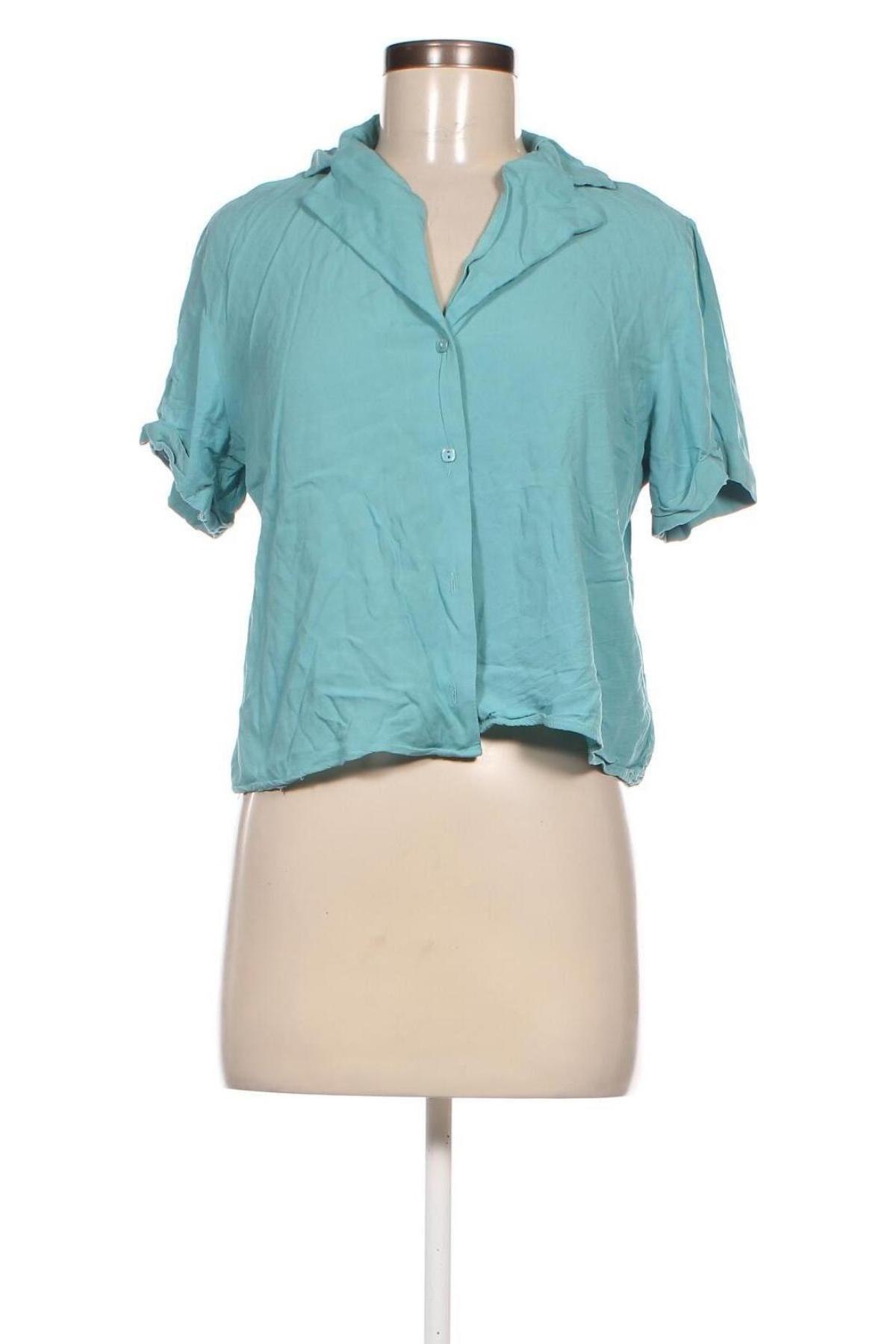 Γυναικείο πουκάμισο Terranova, Μέγεθος M, Χρώμα Μπλέ, Τιμή 3,20 €
