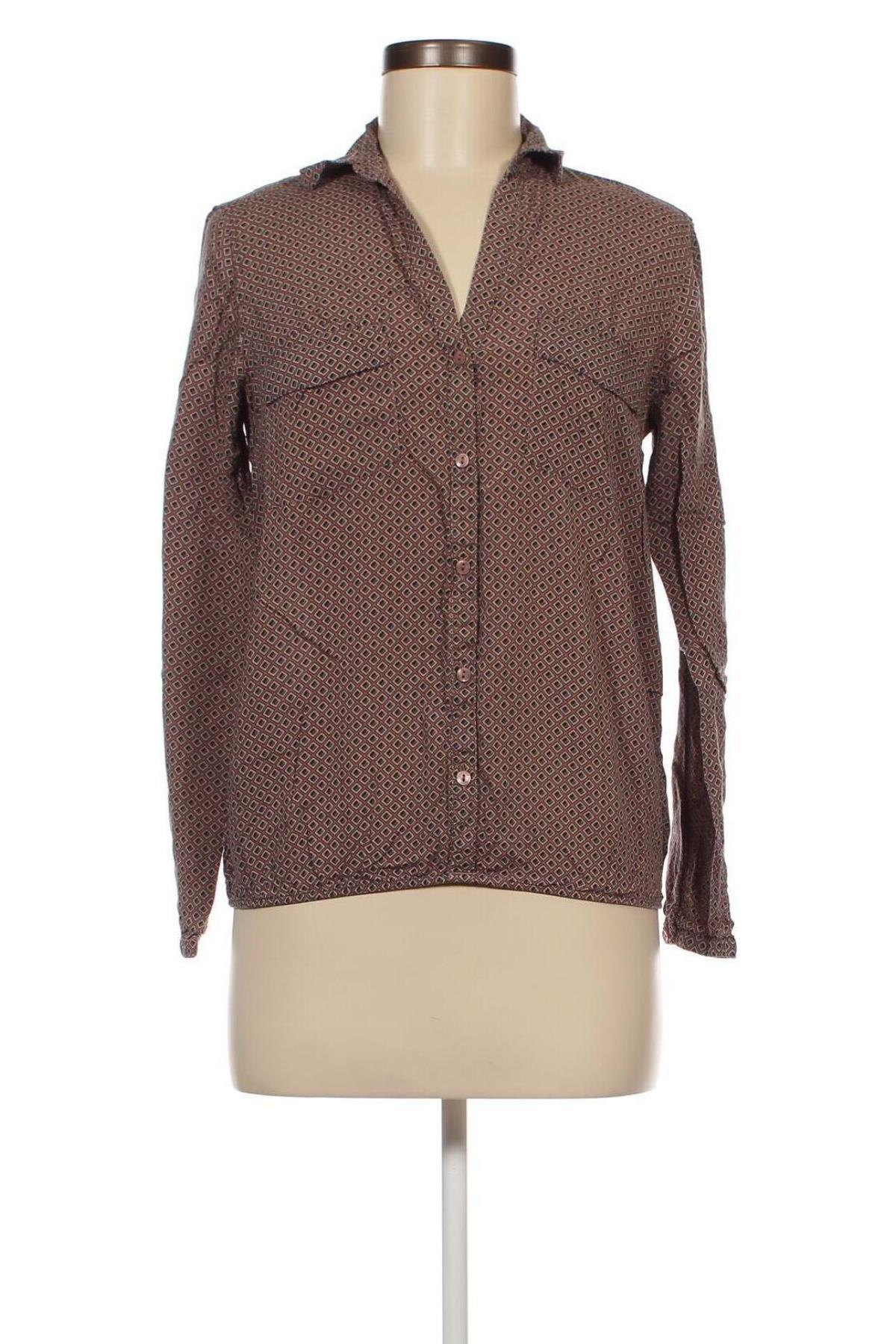 Γυναικείο πουκάμισο Tom Tailor, Μέγεθος S, Χρώμα Πολύχρωμο, Τιμή 9,42 €