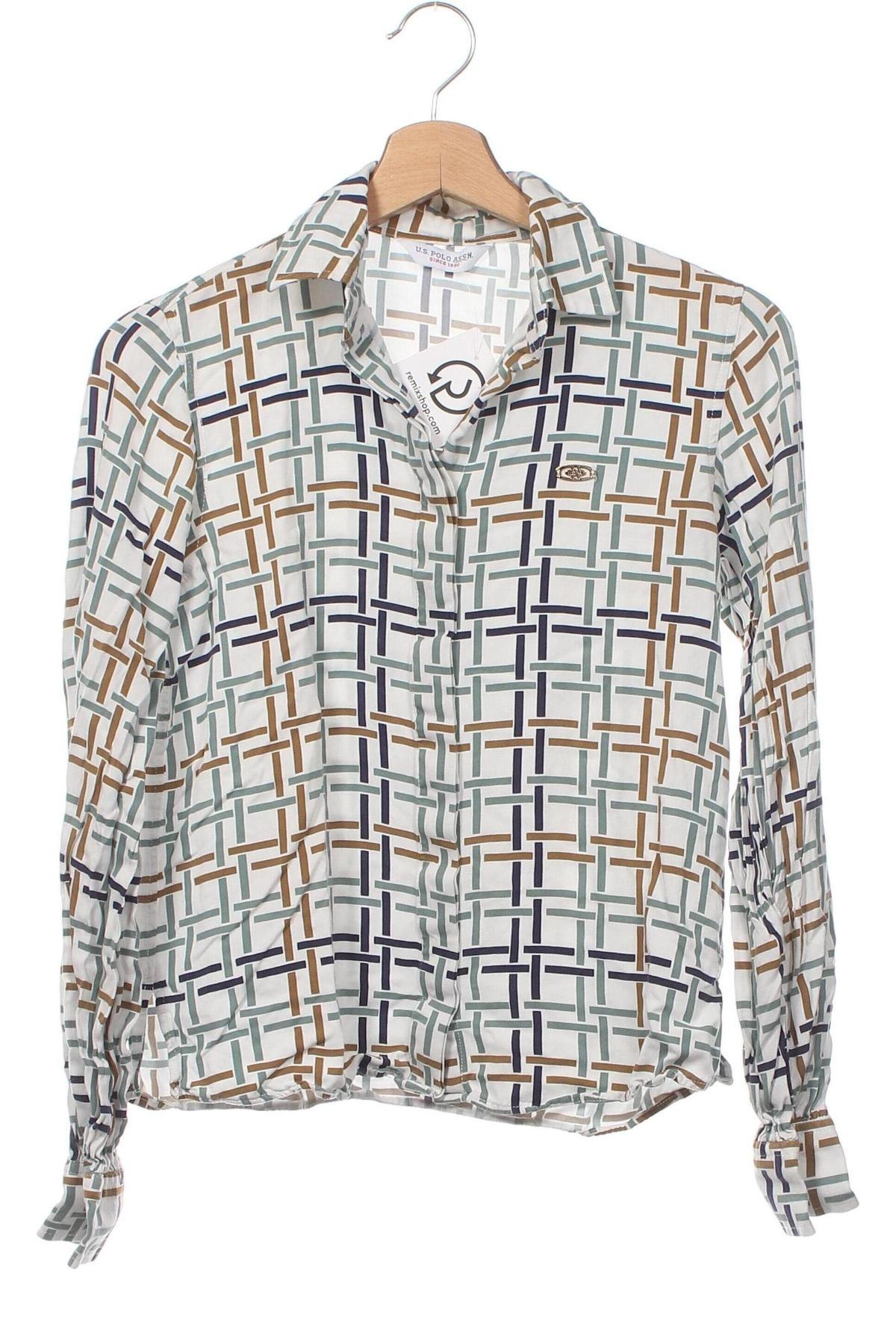 Γυναικείο πουκάμισο U.S. Polo Assn., Μέγεθος XS, Χρώμα Πολύχρωμο, Τιμή 14,73 €