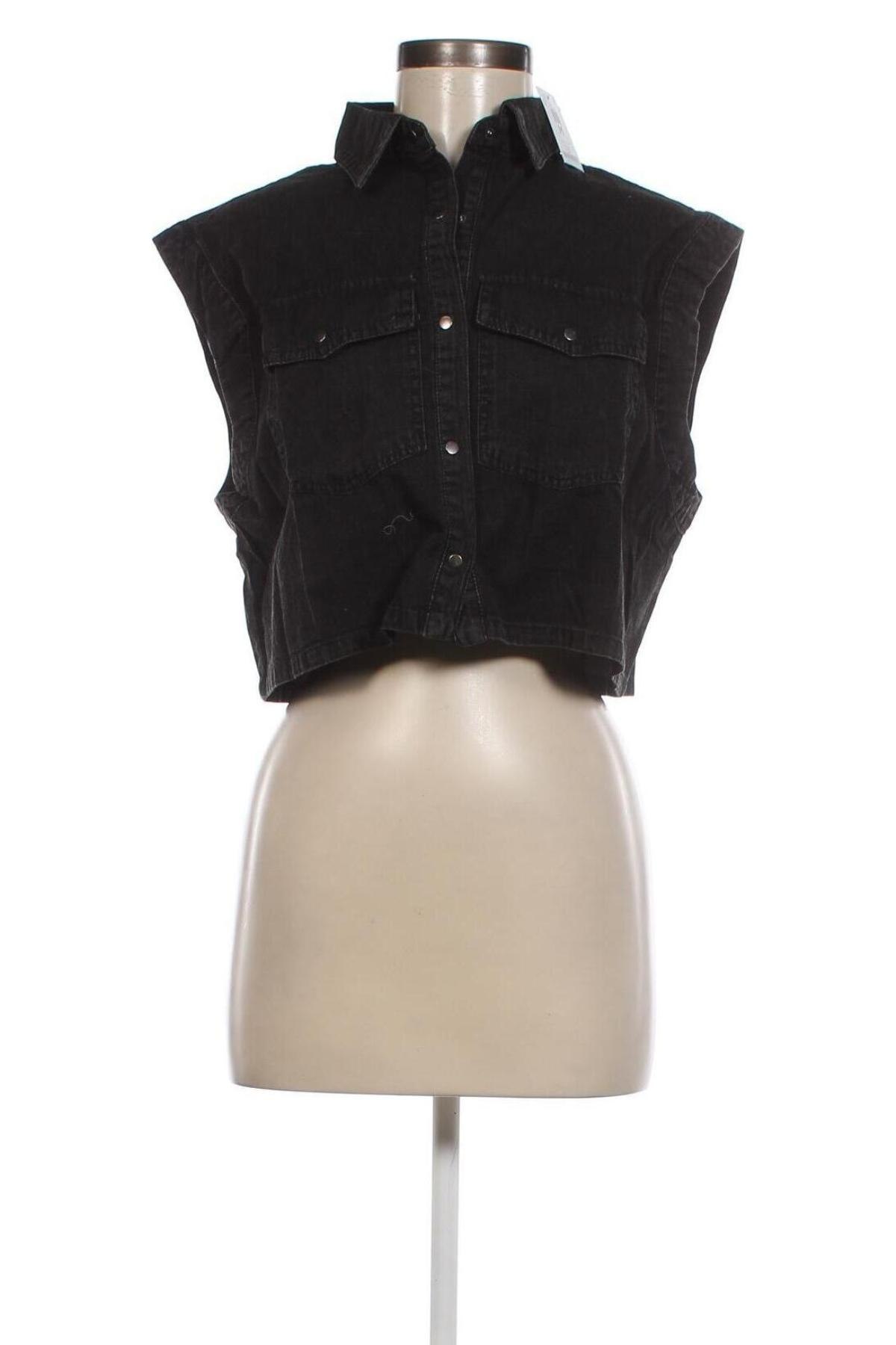 Γυναικείο πουκάμισο Undiz, Μέγεθος M, Χρώμα Μαύρο, Τιμή 11,91 €