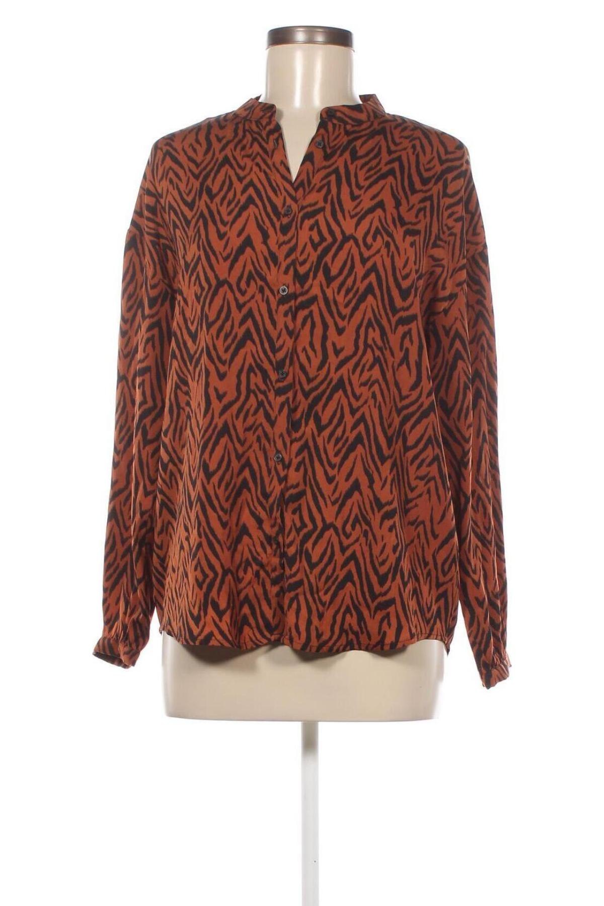 Γυναικείο πουκάμισο Yessica, Μέγεθος M, Χρώμα Καφέ, Τιμή 2,32 €
