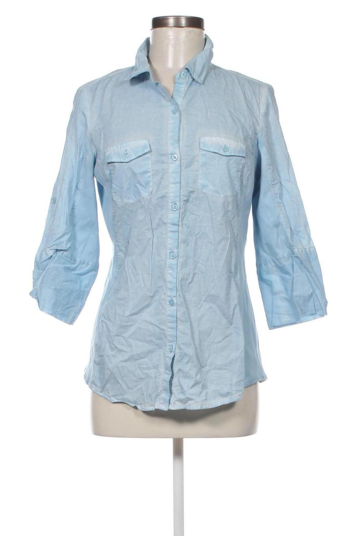 Γυναικείο πουκάμισο Yest, Μέγεθος M, Χρώμα Μπλέ, Τιμή 4,45 €