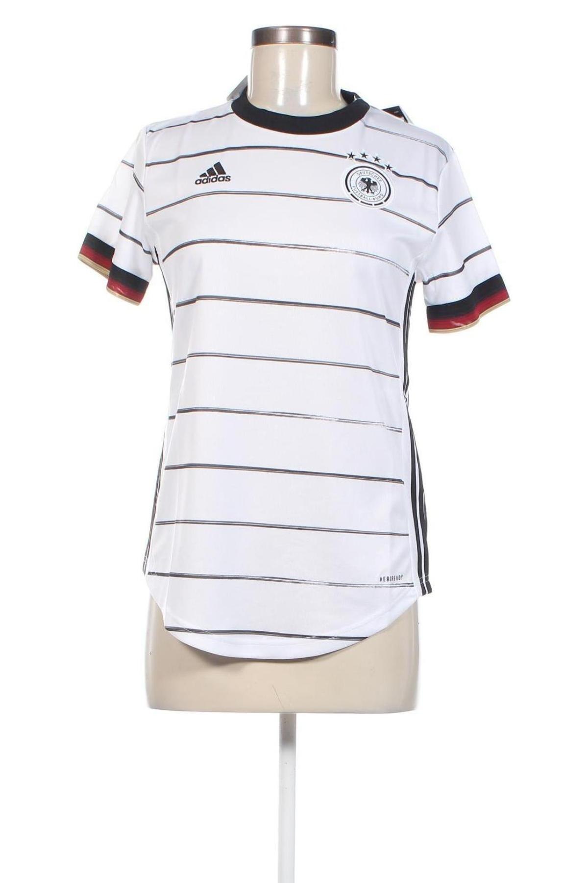 Damen T-Shirt Adidas, Größe S, Farbe Weiß, Preis € 15,25