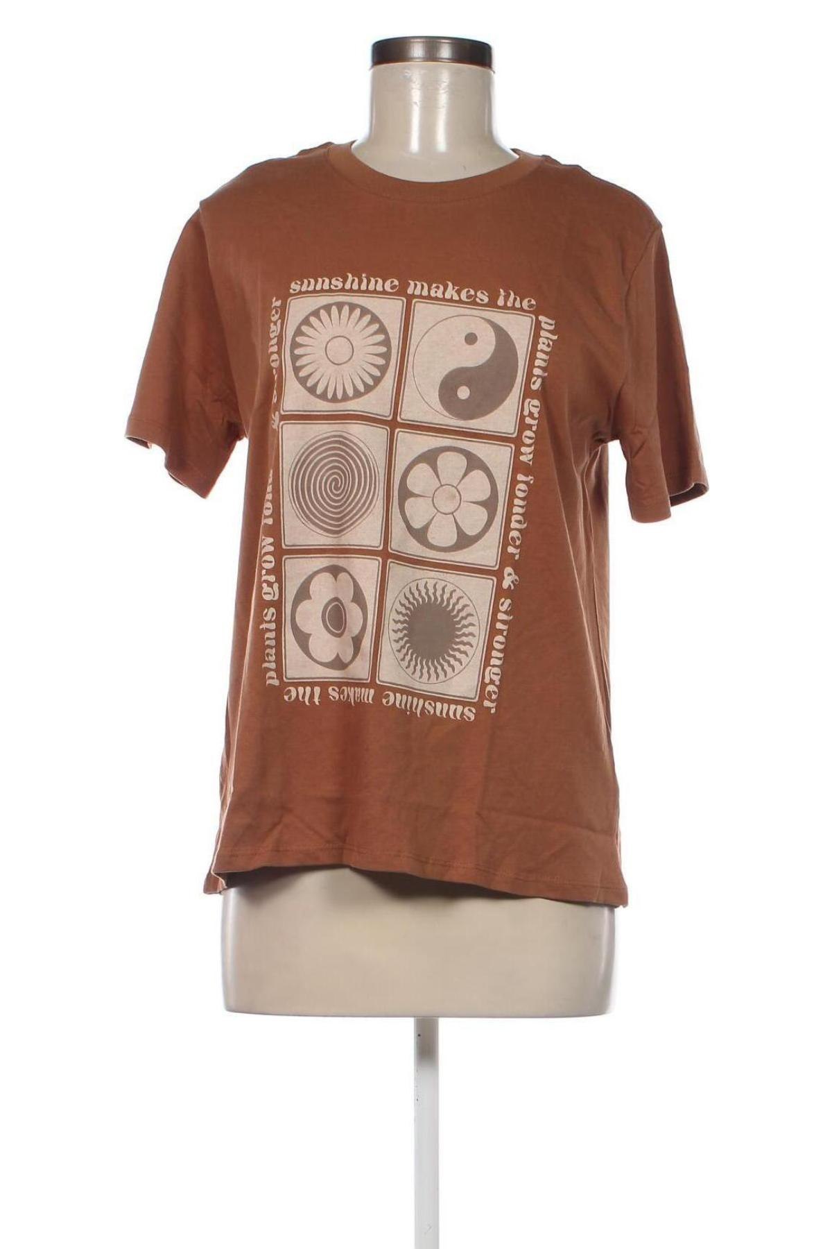 Damen T-Shirt Cotton On, Größe S, Farbe Braun, Preis 10,82 €