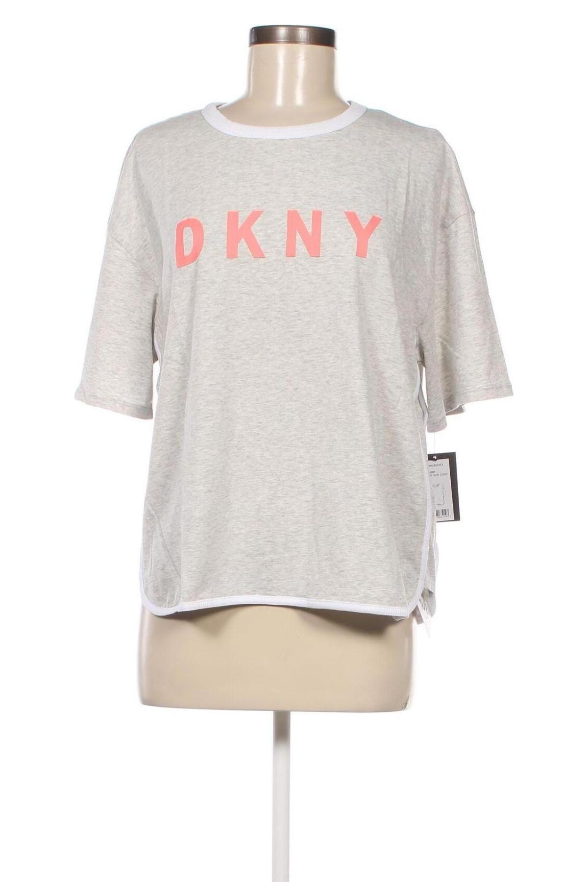 Damski T-shirt DKNY, Rozmiar L, Kolor Szary, Cena 181,25 zł